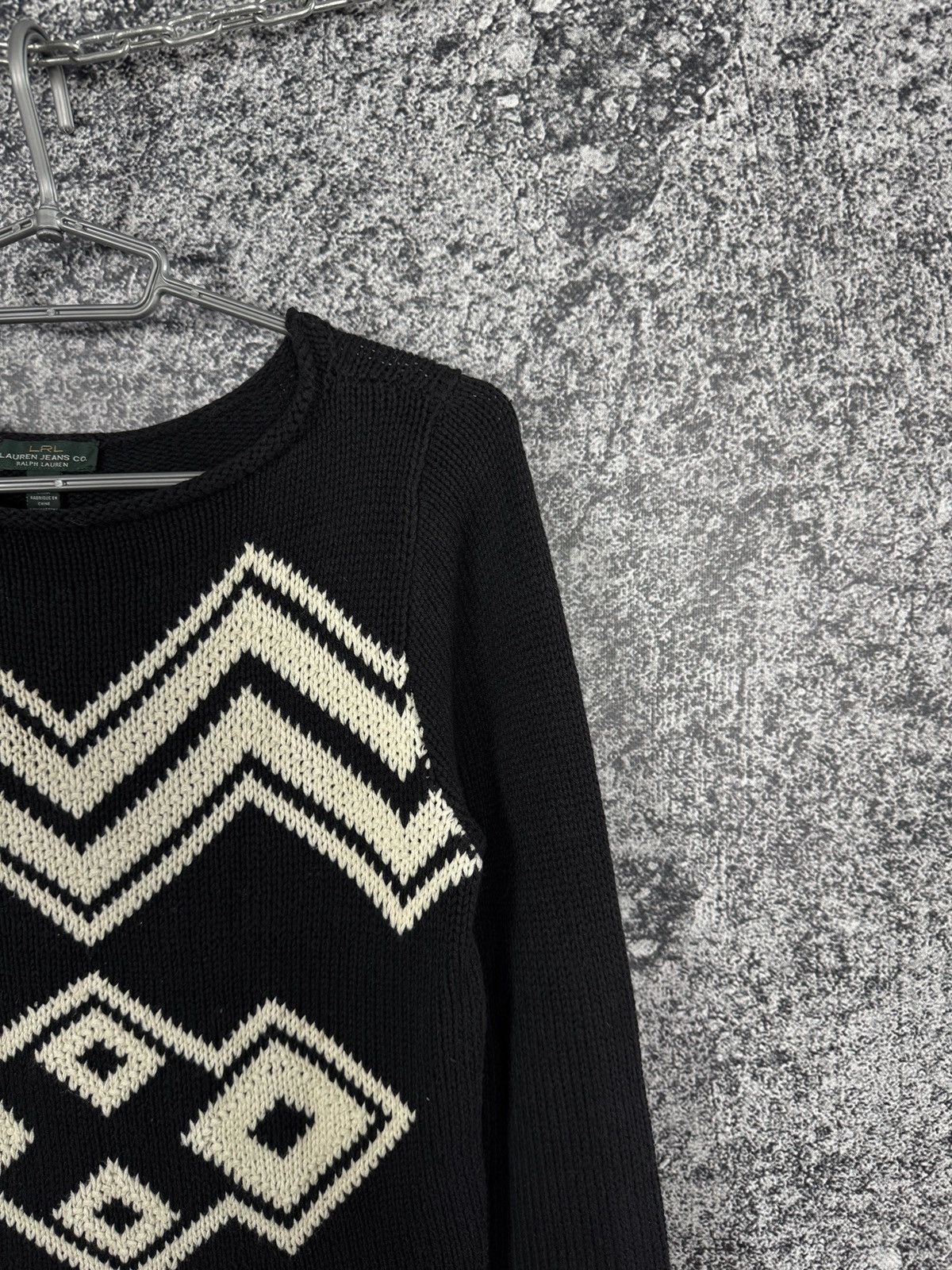 Ralph Lauren LRL Lauren Jeans Co Ralph Lauren Knit Sweater Aztec Pattern Size M / US 6-8 / IT 42-44 - 2 Thumbnail