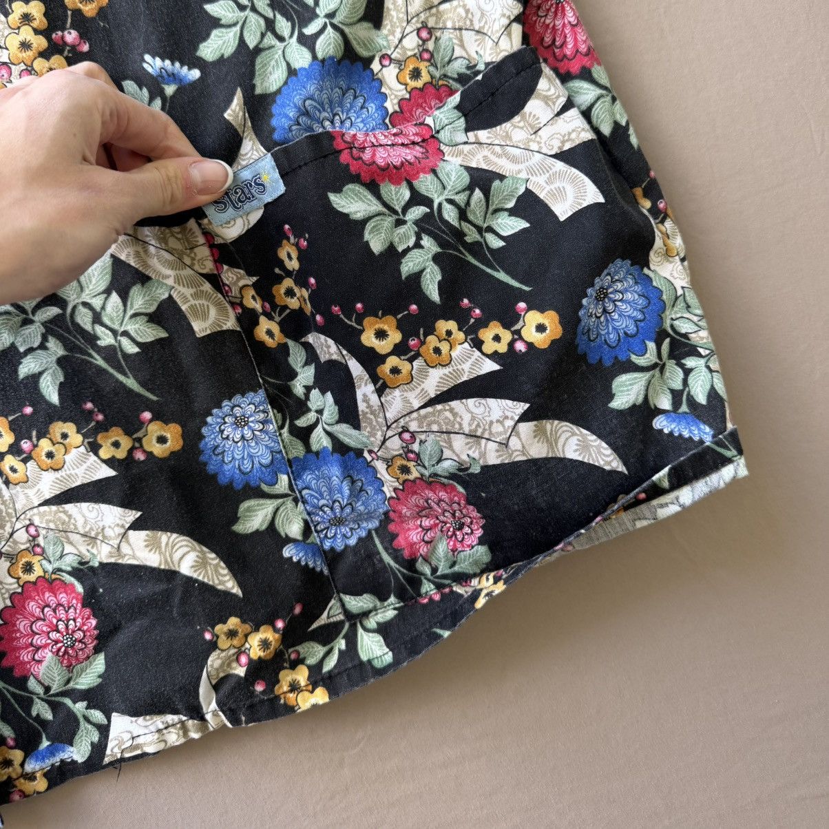 Other Vintage Stars Scrubs Floral House Shirt Size 3XL / US 20-22 - 5 Thumbnail