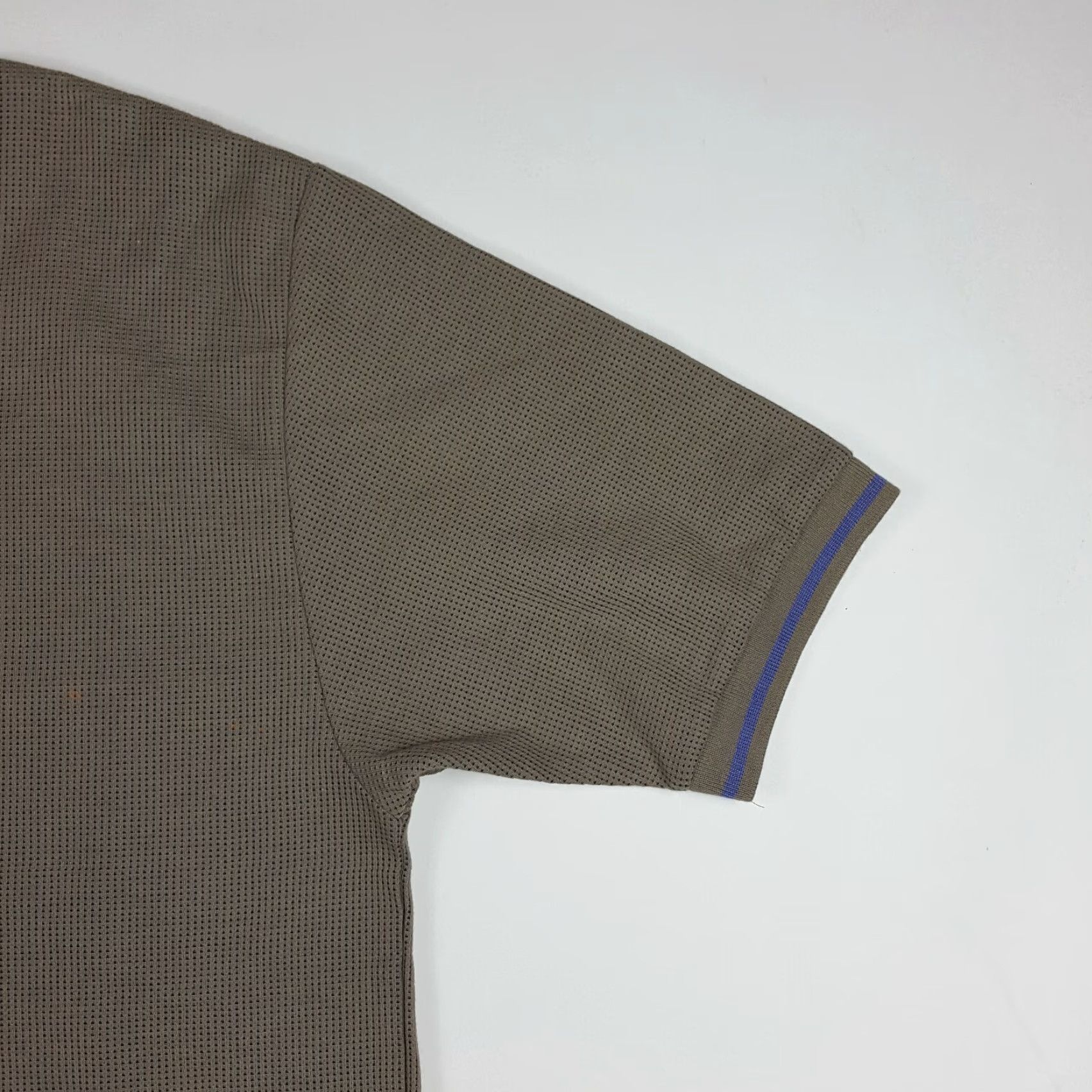 Vintage VINTAGE Y2K Preppy Golf Polo Men's Large Gray Short Sleeve Shirt Sports Relaxed VTG Size US L / EU 52-54 / 3 - 4 Thumbnail