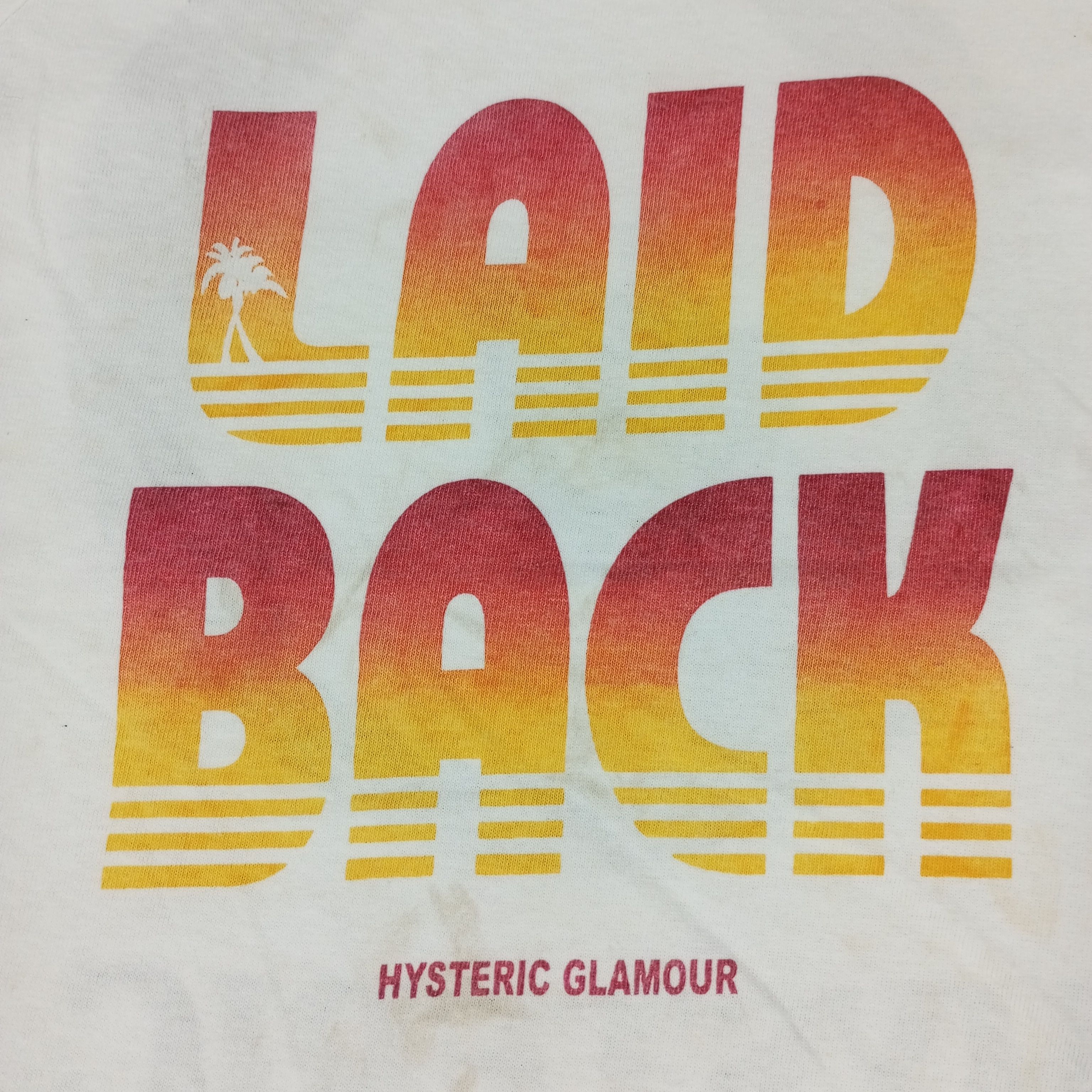 Hysteric Glamour × Japanese Brand × Vintage Hysteric Glamour Japanese Brand Streetwear Custom Art Tshirt Size XS / US 0-2 / IT 36-38 - 4 Thumbnail