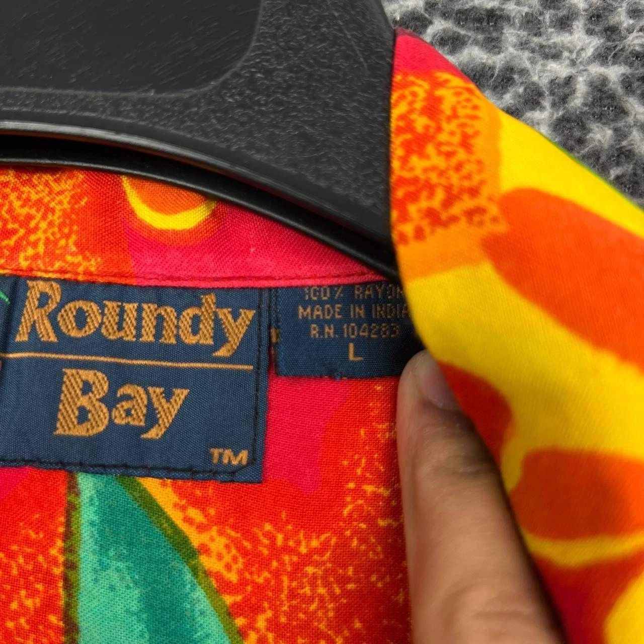 Other Roundy Bay Shirt Men Hawaiian Button Up Collared L Size US L / EU 52-54 / 3 - 7 Thumbnail