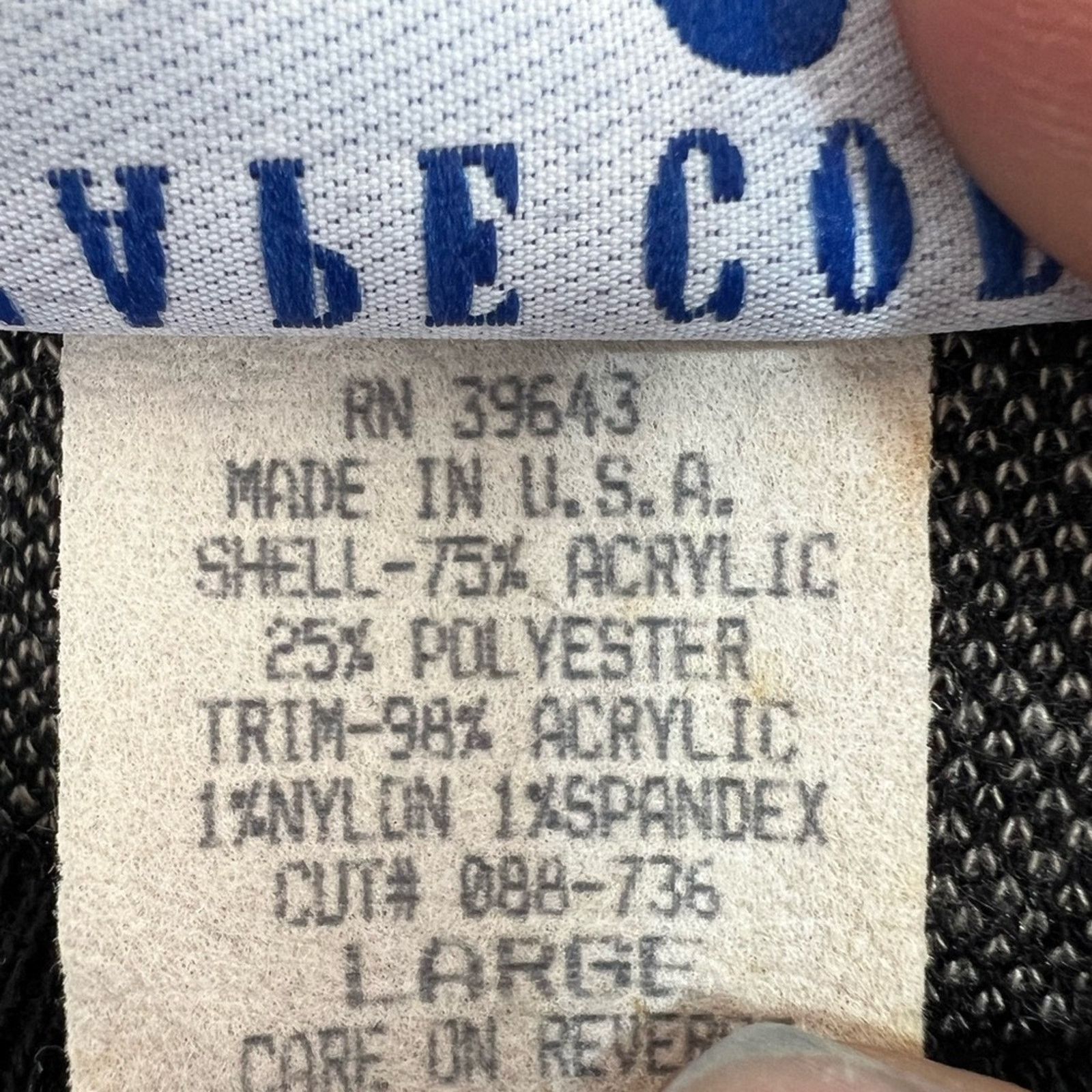 Vintage Vintage 80’s Cape Cod Acrylic Mens Sweater SZ Large Made USA Size US L / EU 52-54 / 3 - 4 Thumbnail