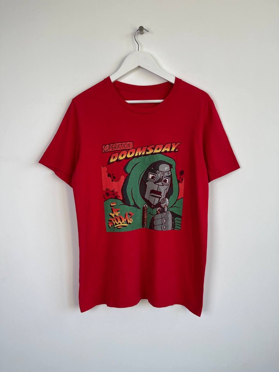 MF Doom Vintage MF Doom Doomsday Rap Album Tee Size US M / EU 48-50 / 2 - 2 Thumbnail