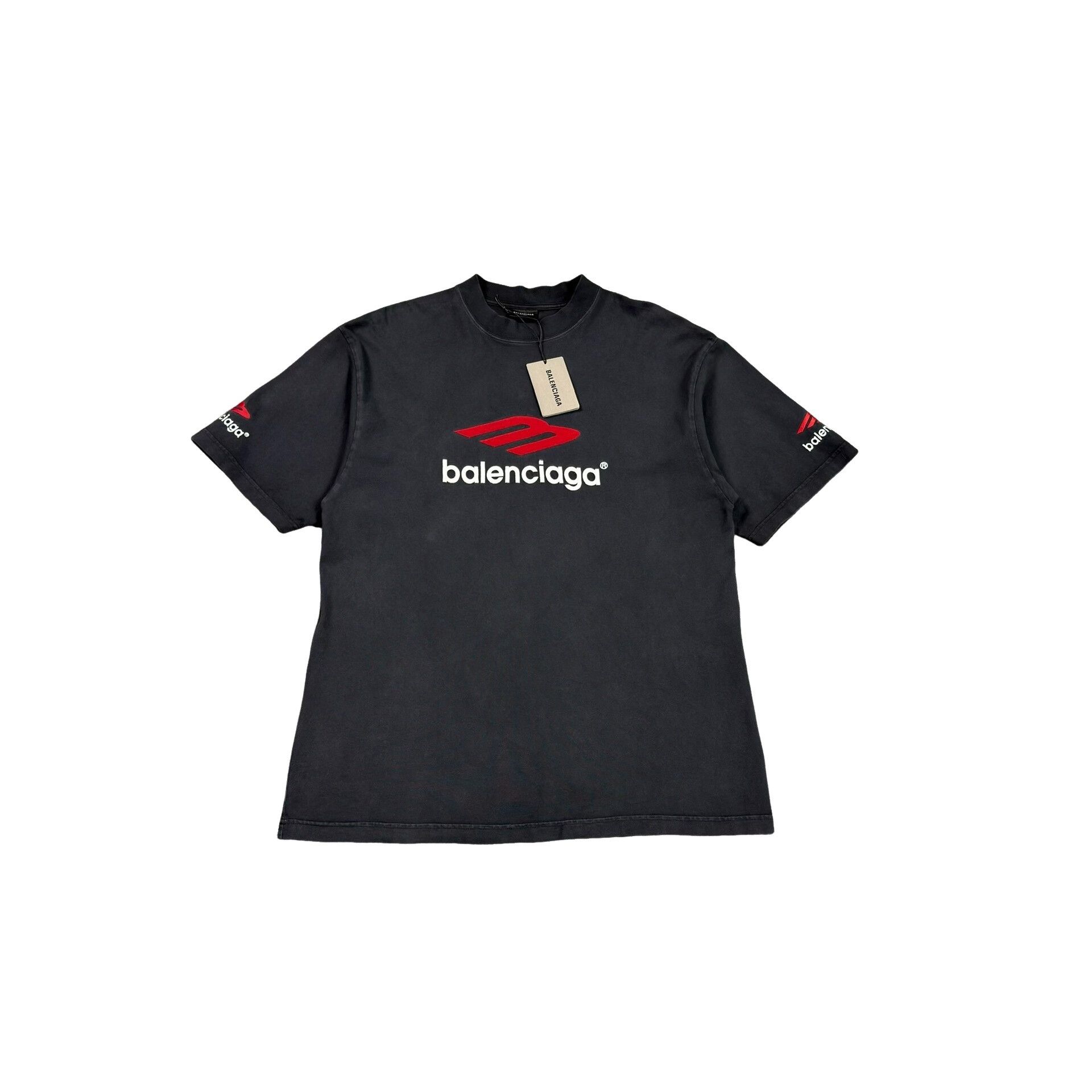 Balenciaga Balenciaga 3B Logo T-Shirt Size S Size US S / EU 44-46 / 1 - 1 Thumbnail