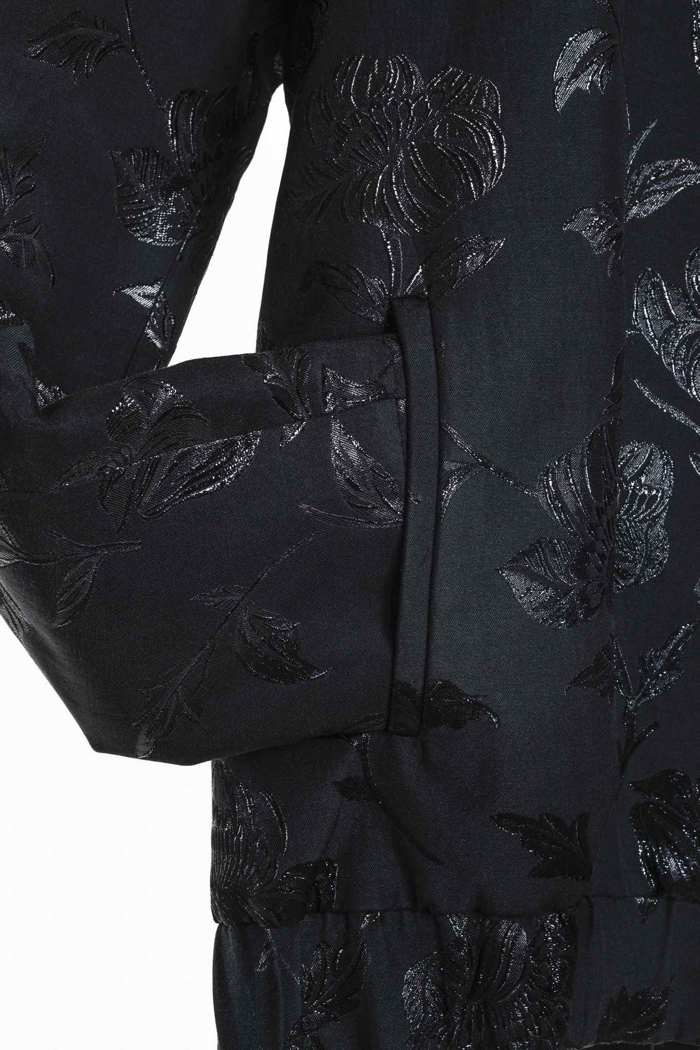 Paul & Joe Paul & Joe Black Floral Bomber Size S / US 4 / IT 40 - 7 Thumbnail