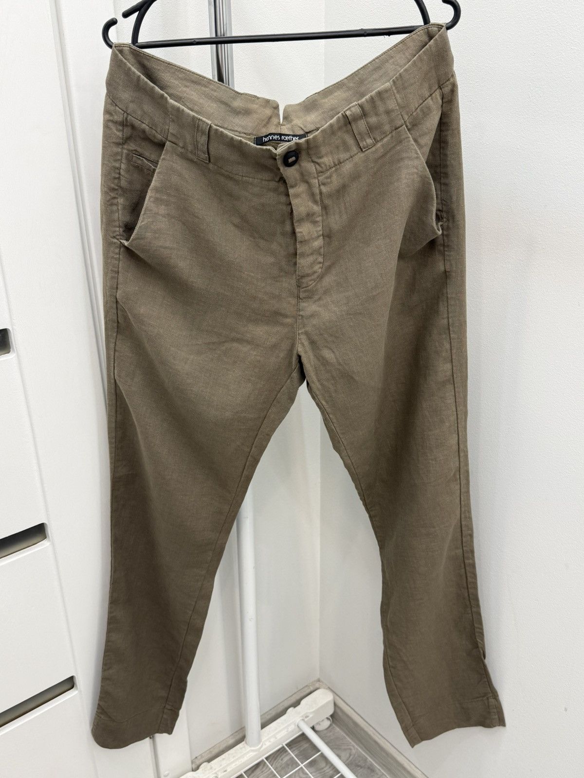 hannes roether Hannes Roether Linen Pants Size US 32 / EU 48 - 1 Thumbnail