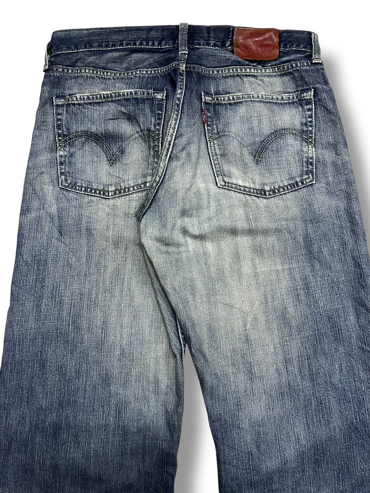 Japanese Brand Levi's 503 90's Jeans Baggy Loose Style With Faded Wash Size US 33 - 6 Thumbnail
