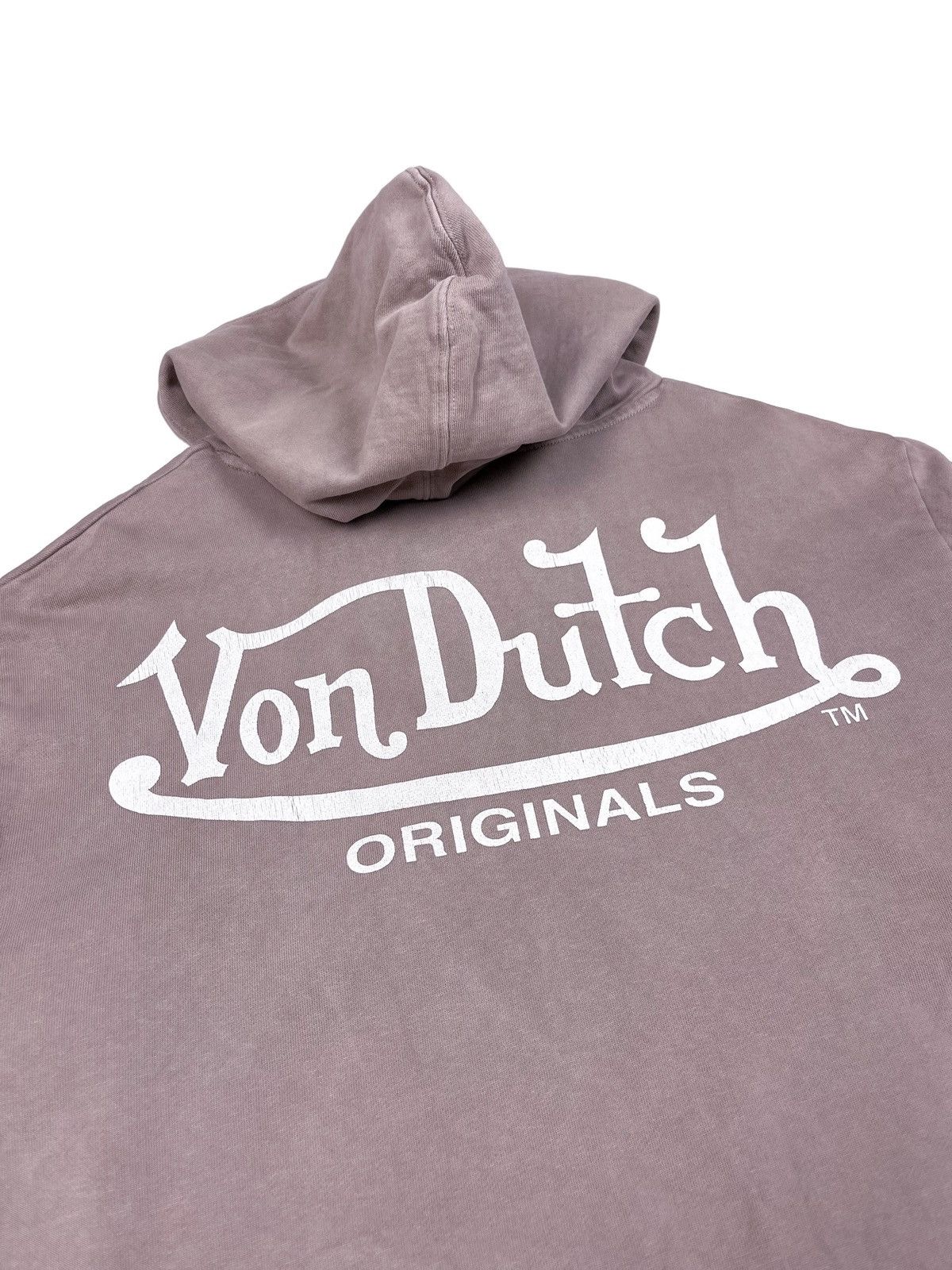 Von Dutch Von Dutch Back Logo Hoodie Size L / US 10 / IT 46 - 3 Thumbnail