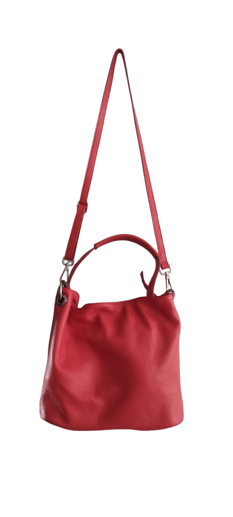 Leather Pelletteria Veneta Made in Italy Women's Orange Leather Bag Size ONE SIZE - 1 Thumbnail