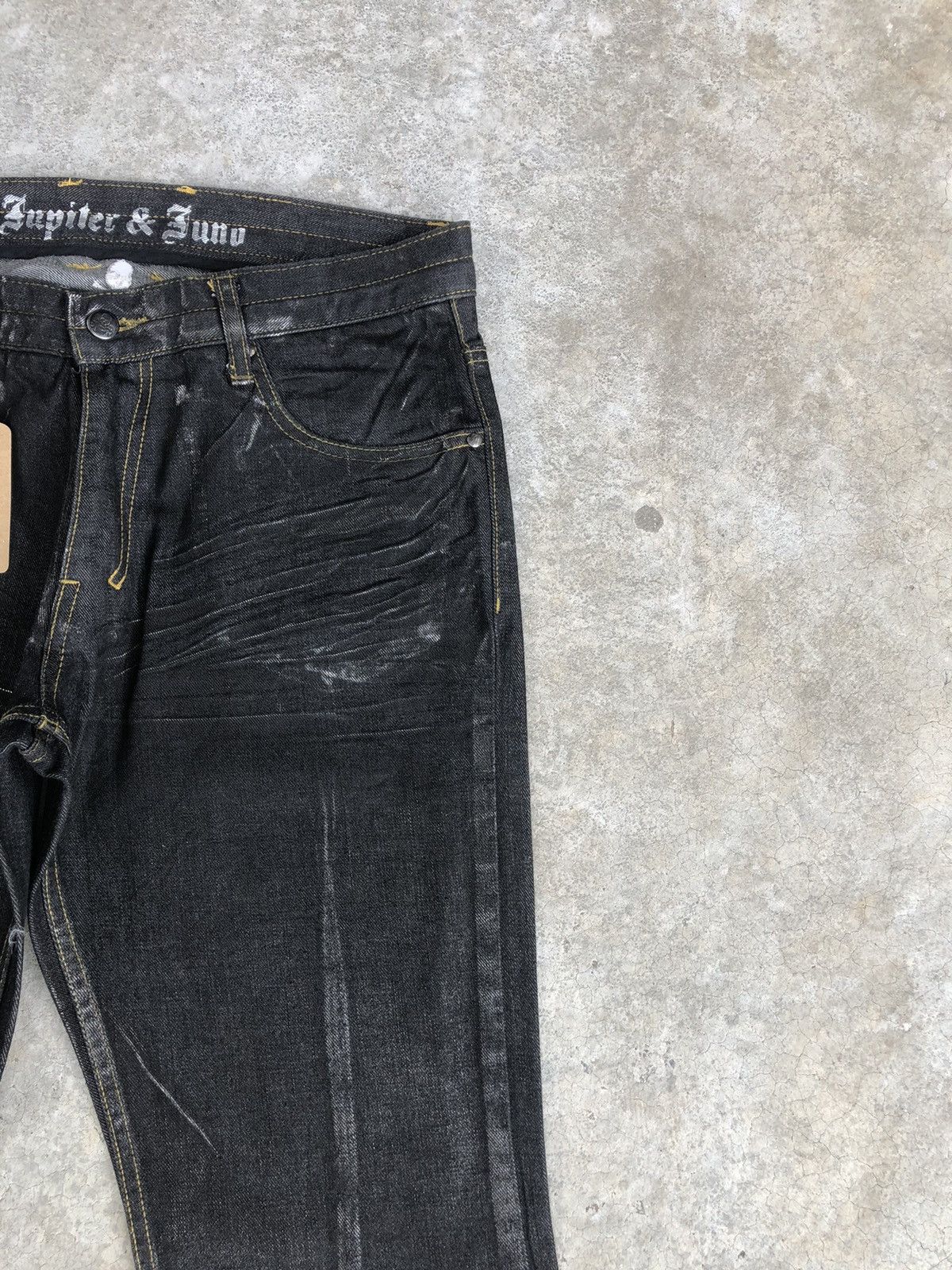 Japanese Brand Japanese Jupiter Juno Flared Jeans Distressed Size US 32 / EU 48 - 5 Thumbnail