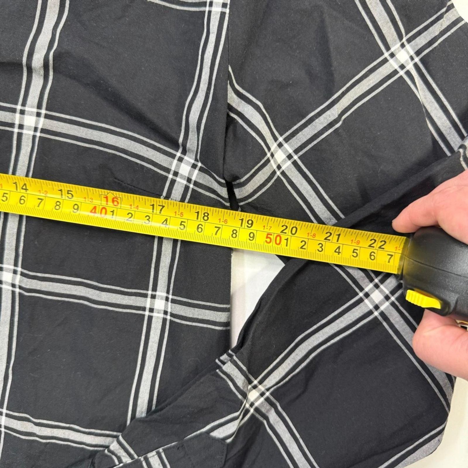 & Other Stories NWT Isabel Black and white plaid button up shirt Sz S Size S / US 4 / IT 40 - 2 Thumbnail