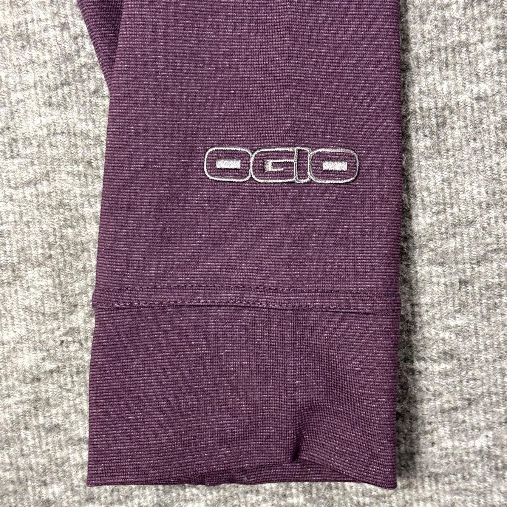 Vintage OGIO Ace Collection Pullover Large Purple Quarter Zip Long Sleeve Golf Shirt Mens Size US L / EU 52-54 / 3 - 4 Thumbnail