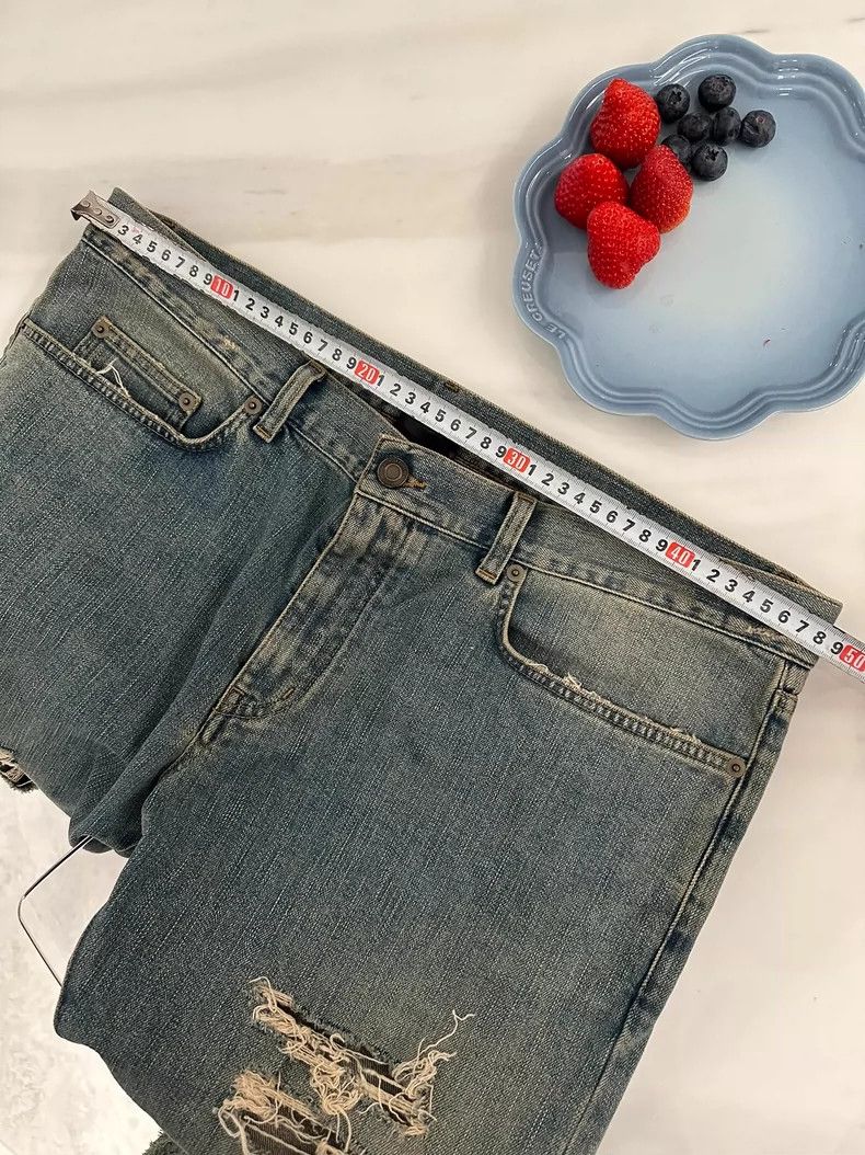 Saint Laurent Paris Saint Laurent Paris Jeans with torn edges Size US 36 / EU 52 - 5 Thumbnail