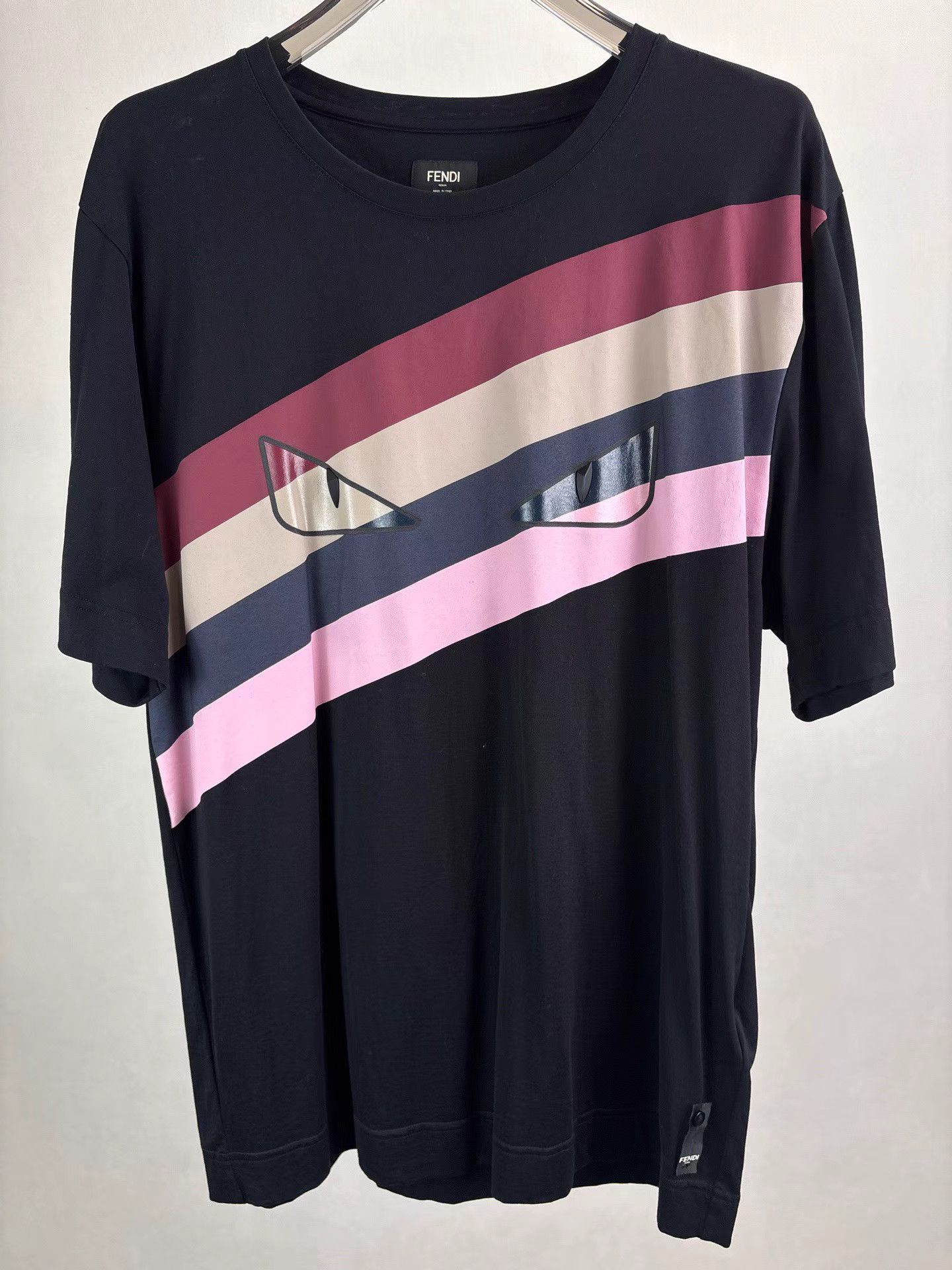 Fendi FENDI Monster Stripe Short Sleeve K1 Size US XL / EU 56 / 4 - 1 Thumbnail