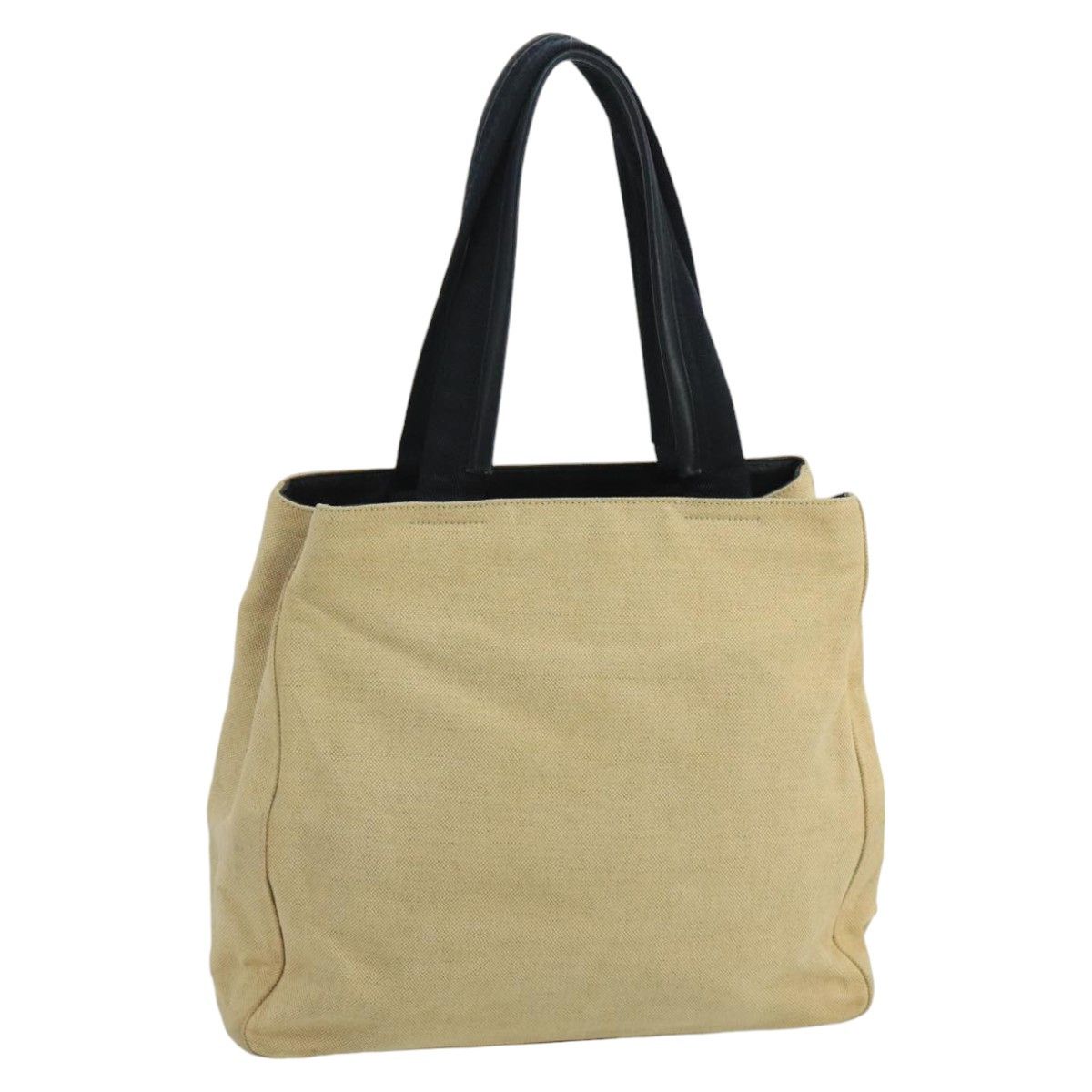 Prada Beige Canvas Tote Bag (Pre-Owned) Size ONE SIZE - 1 Thumbnail