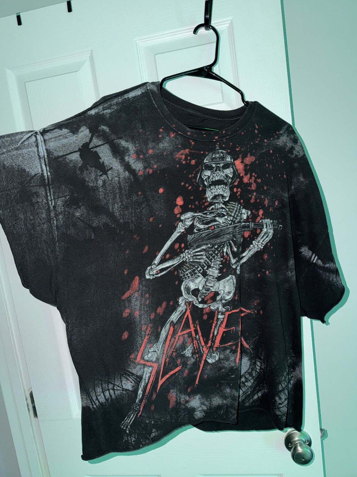 Slayer Slayer gun t (19) Boxy Fit Size US XL / EU 56 / 4 - 2 Thumbnail