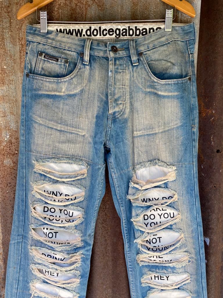 Dolce & Gabbana Archives by Dolce And Gabbana distressed