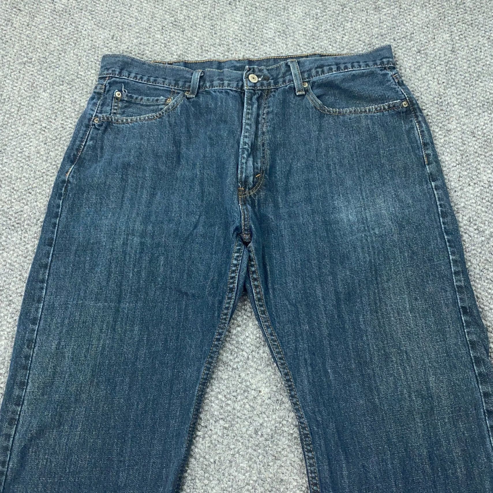 Levi's Levi's 505 Jeans Mens Blue 38x31 Straight Regular 5-Pocket Design Denim Cotton Vintage No Size US 38 / EU 54 - 2 Thumbnail
