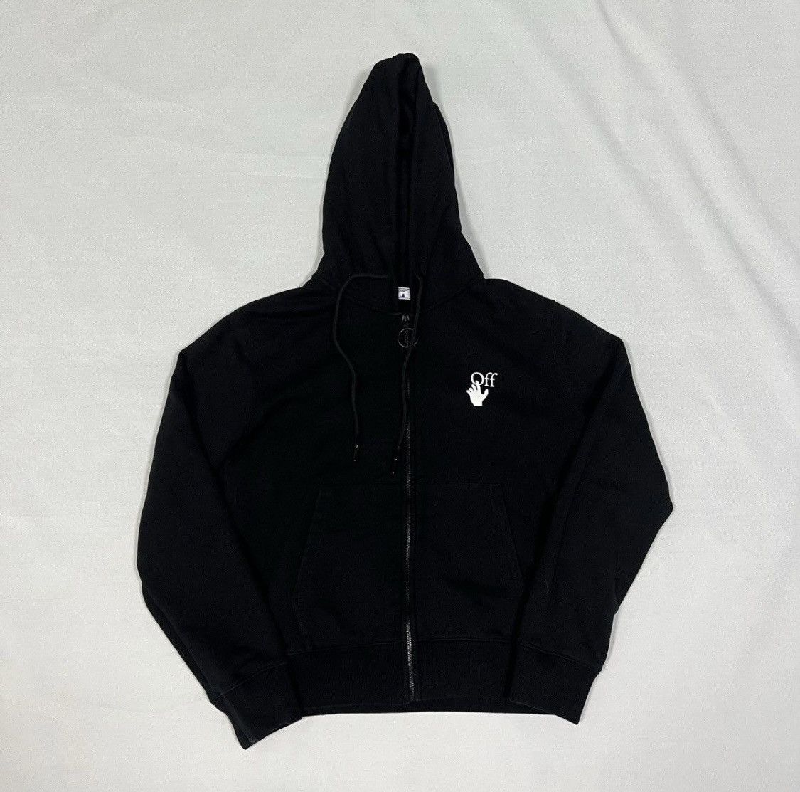 Off White OFF WHITE PASCAL ARROW ZIP UP HOODIE Grailed