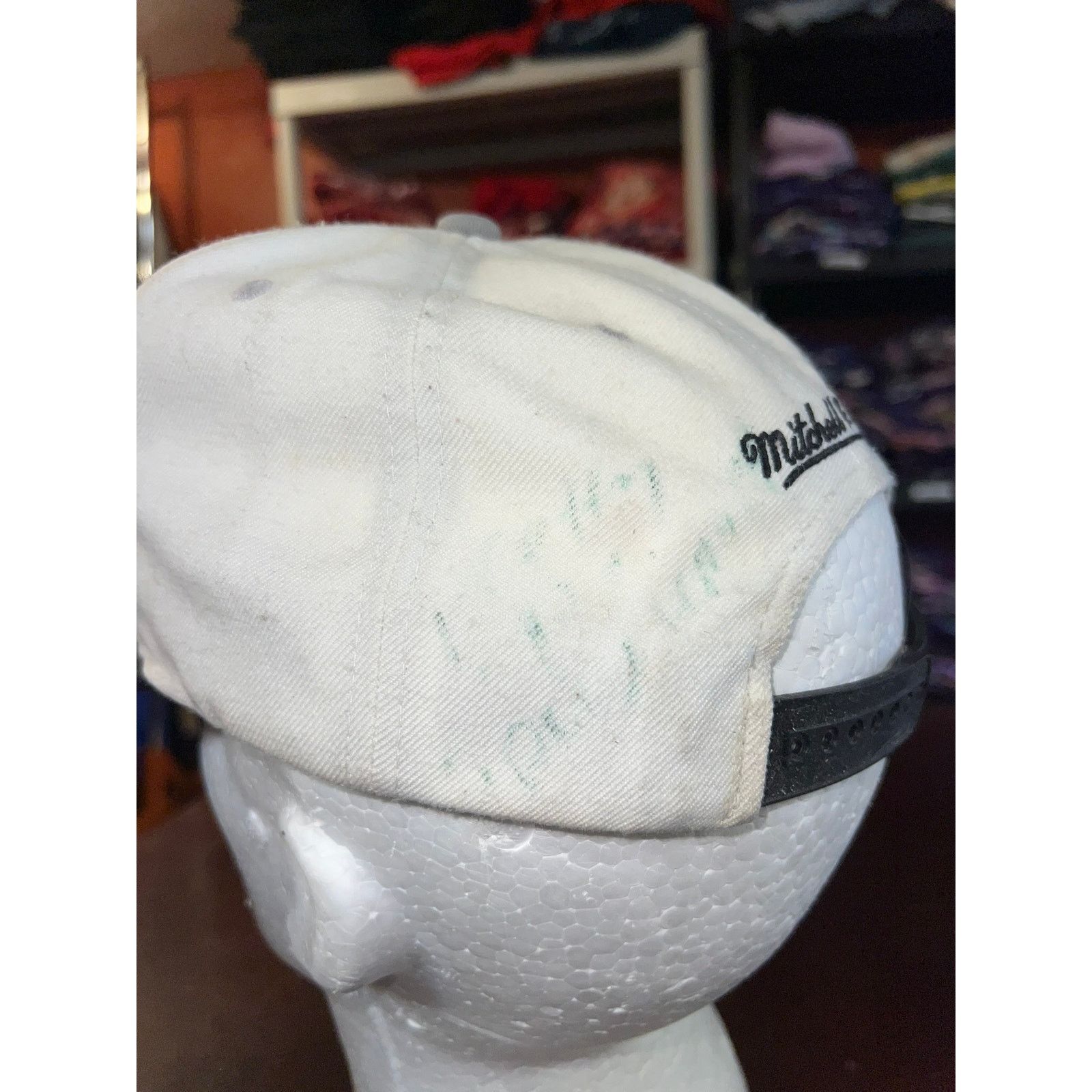 Mitchell & Ness San Antonio Spurs Hat Cap Headwear Snapback NBA Basketball Size ONE SIZE - 4 Thumbnail