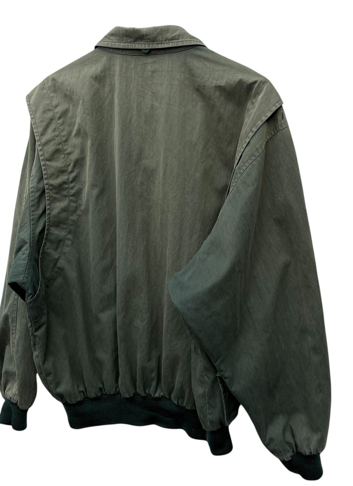 Burberry Vintage Burberry’s Thrashed Sun Faded Harrington Jacket Size US L / EU 52-54 / 3 - 19 Thumbnail