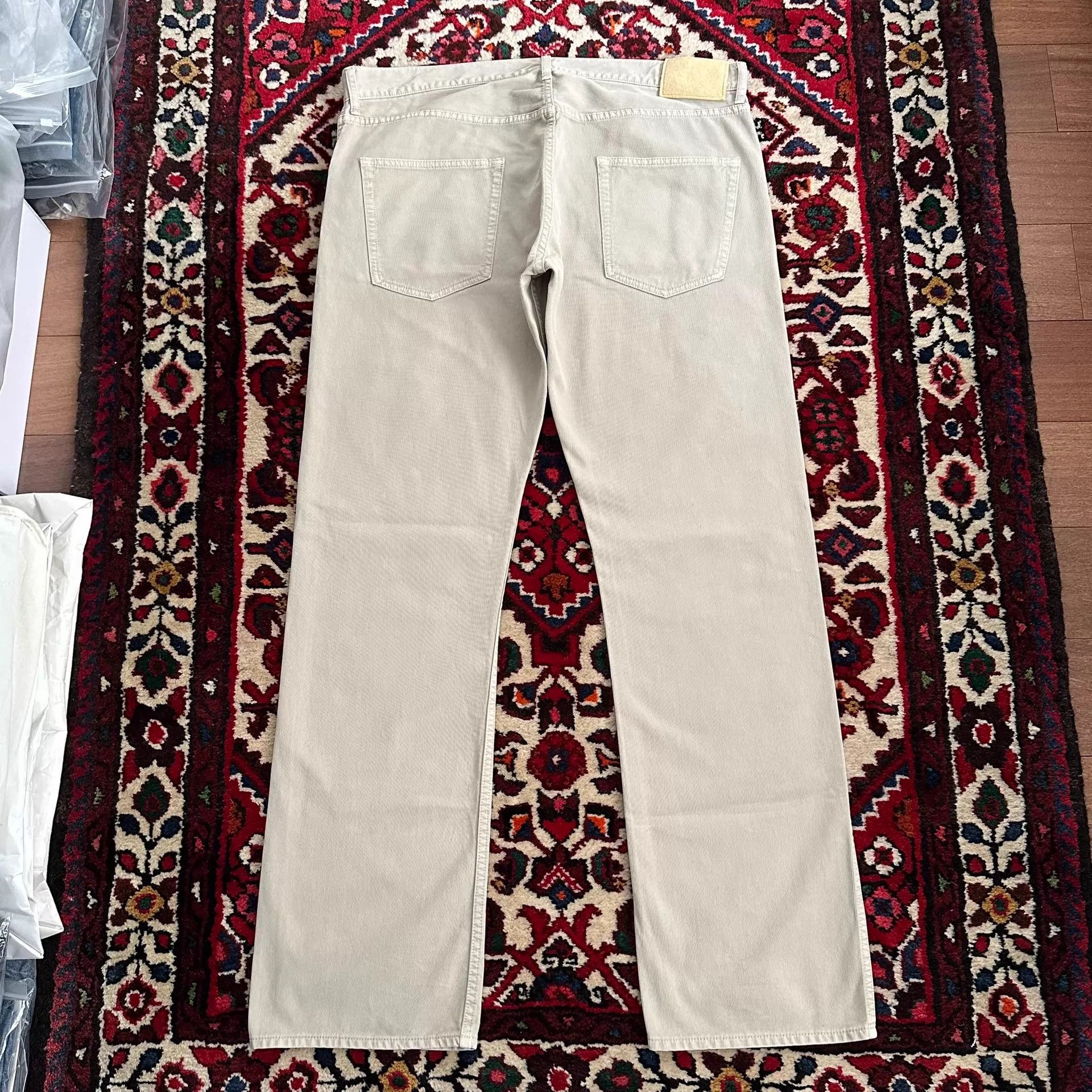 Visvim VISVIM 24SS FLUXUS 01 DMGD BEIGE 4 DRY PIQUE Pants Size US 36 / EU 52 - 3 Thumbnail