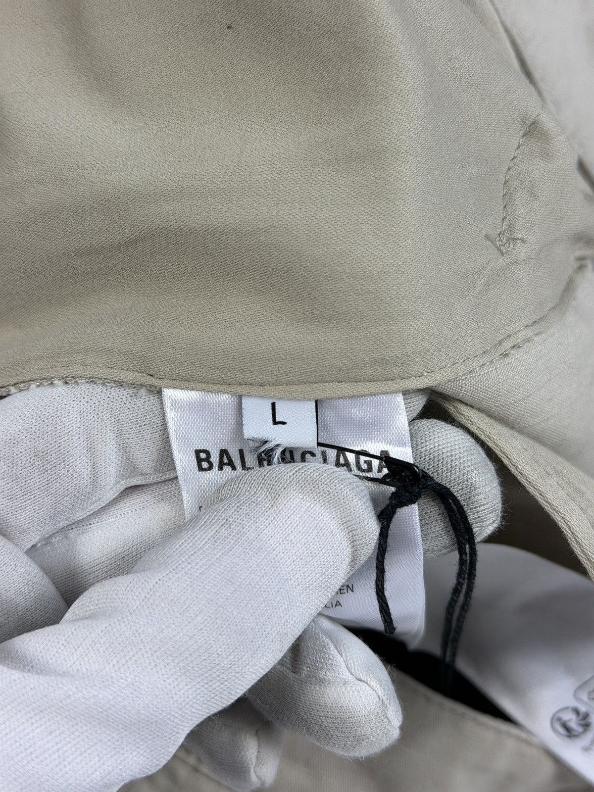 Balenciaga Balenciaga Flared Cargo Pants Beige Ripstop Size US 34 / EU 50 - 8 Thumbnail