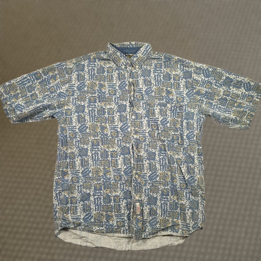 Wrangler VINTAGE Wrangler Hawaiian Shirt Aloha Men's XLT Button Up Floral Tropical Shirt White? Size US XL / EU 56 / 4 - 1 Thumbnail