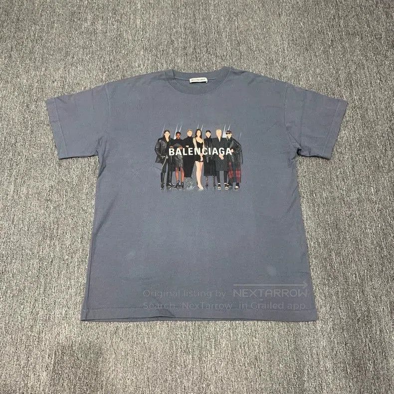 Balenciaga Balenciaga Band Portrait Short Sleeve Tee. Size US M / EU 48-50 / 2 - 1 Thumbnail