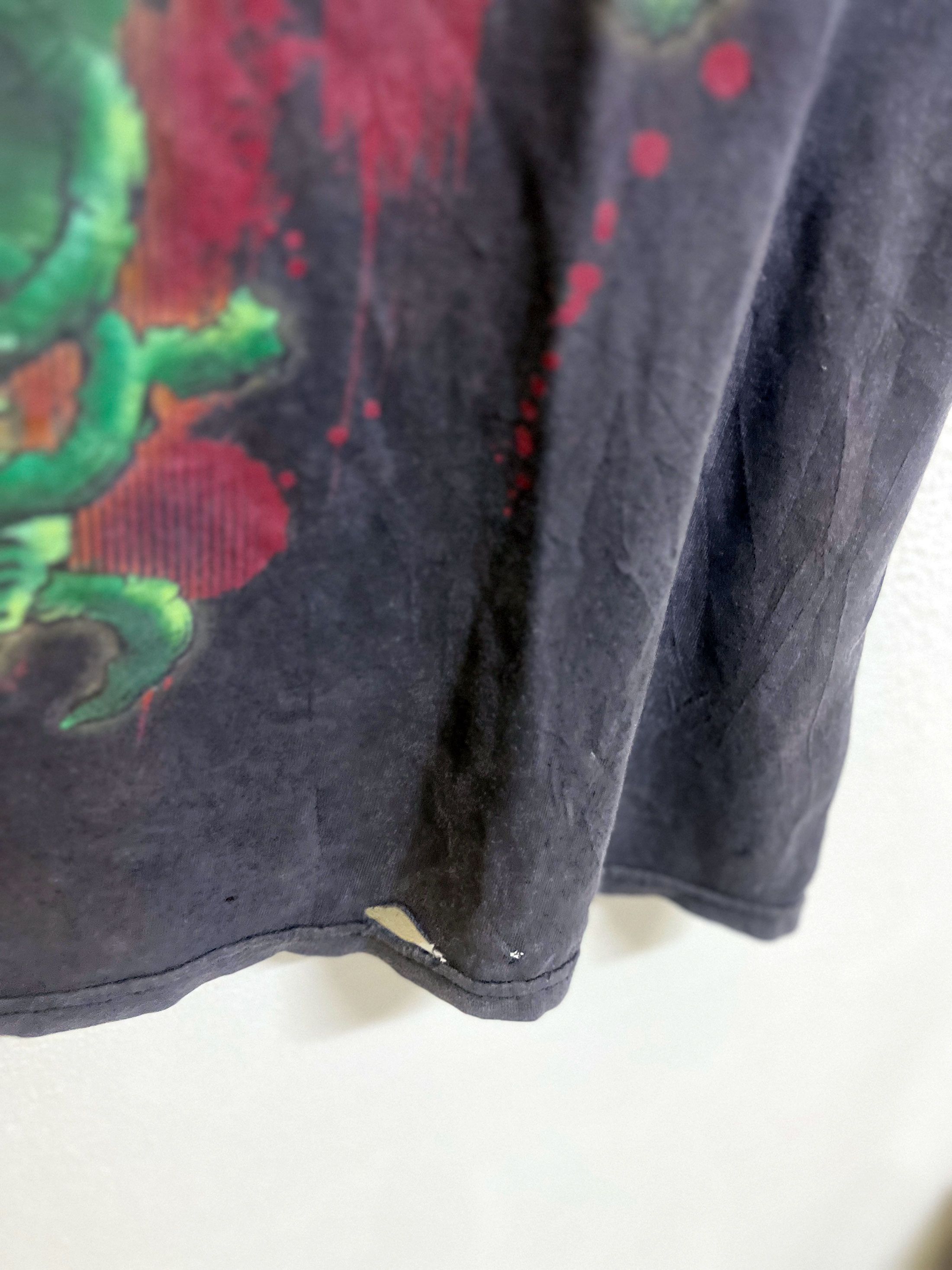 Band Tees Distressed Faded Vintage Lamb of God American Heavy Metal Size US XL / EU 56 / 4 - 2 Thumbnail