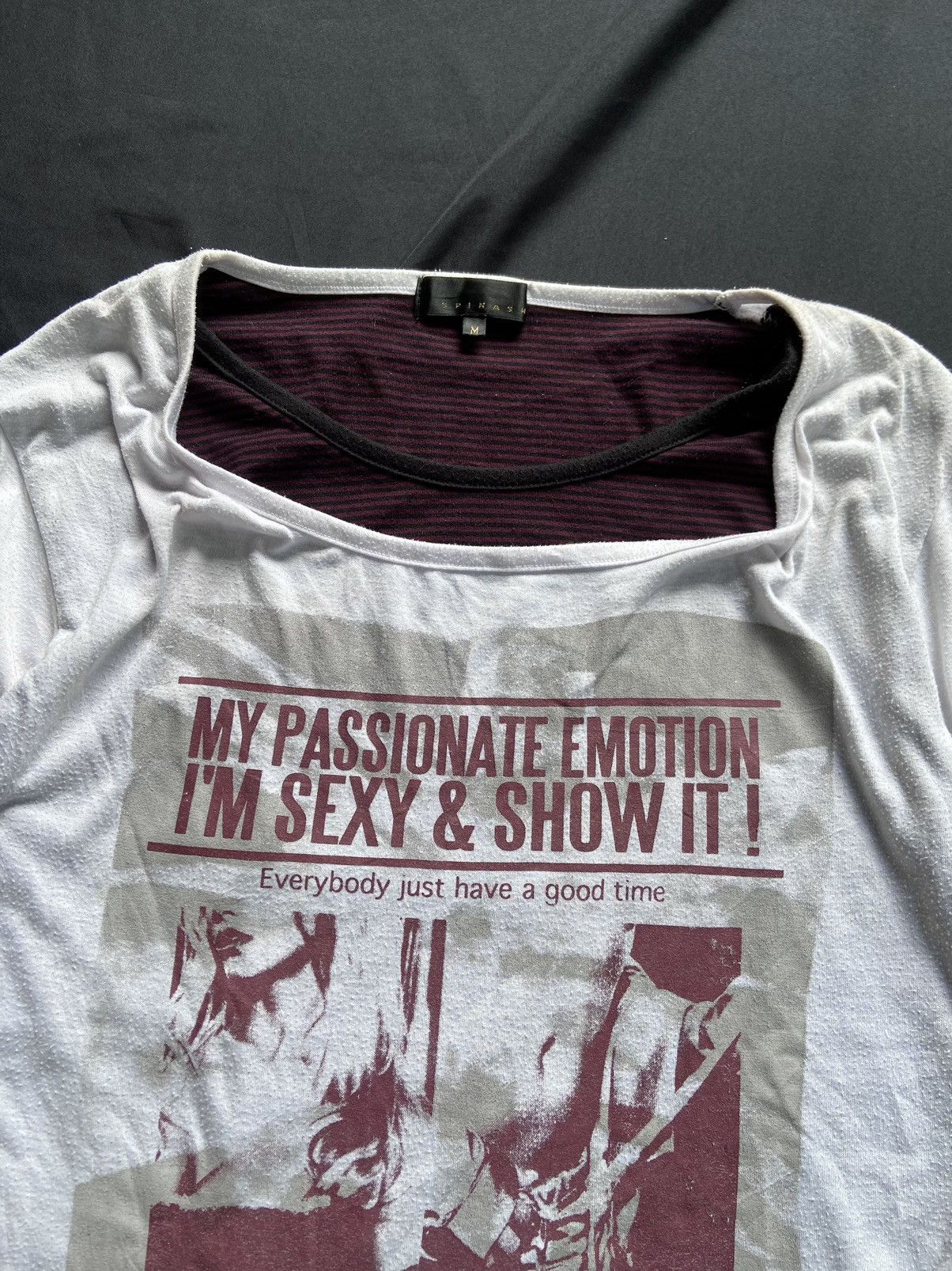 If Six Was Nine SPINASH DOUBLE LAYER STRIPED TEE Size US M / EU 48-50 / 2 - 2 Thumbnail