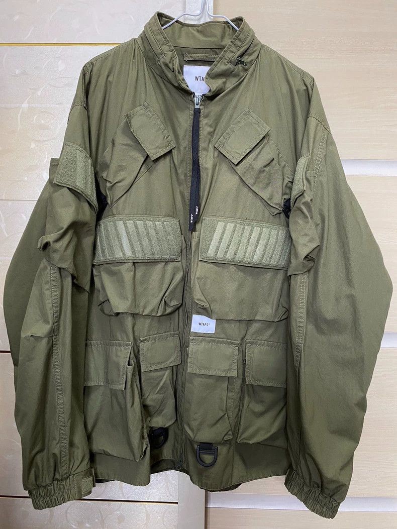 Wtaps WTAPS MODULAR COTTON HOODIE JACKET Size US S / EU 44-46 / 1 - 1 Thumbnail