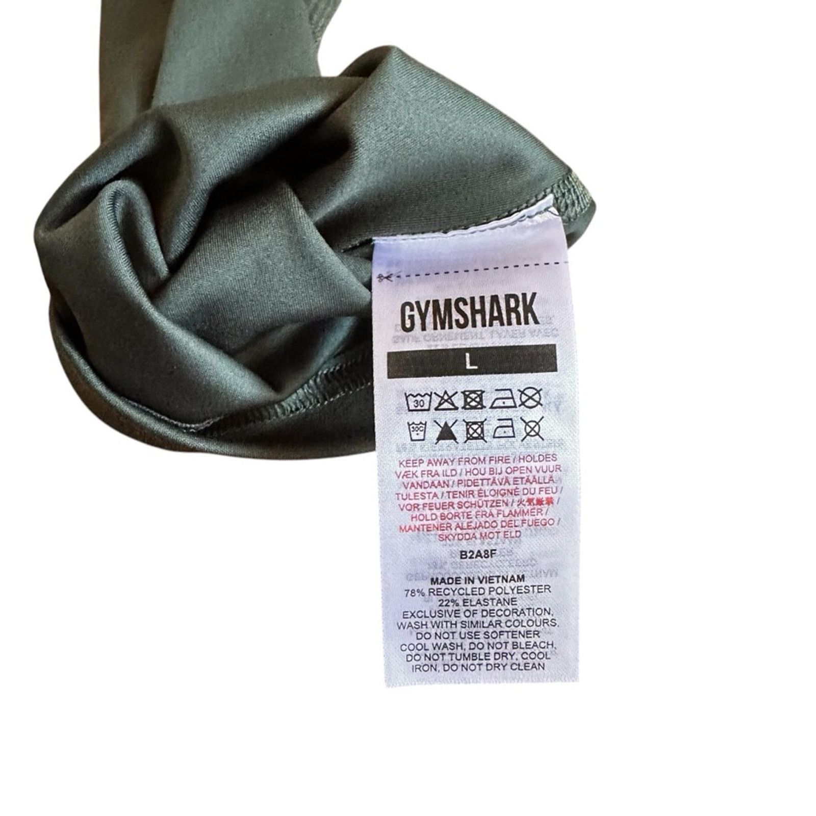 Gymshark Gymshark Everyday Seamless Leggings – Hunter Green – Size L Size 30" / US 8 / IT 44 - 4 Thumbnail
