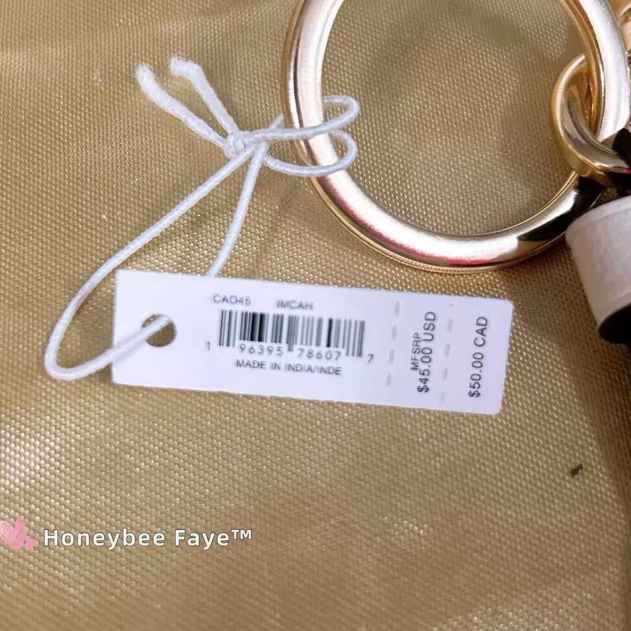 Coach Trigger Snap Bag Charm With Strawberry Print CAO45 Size ONE SIZE - 5 Thumbnail