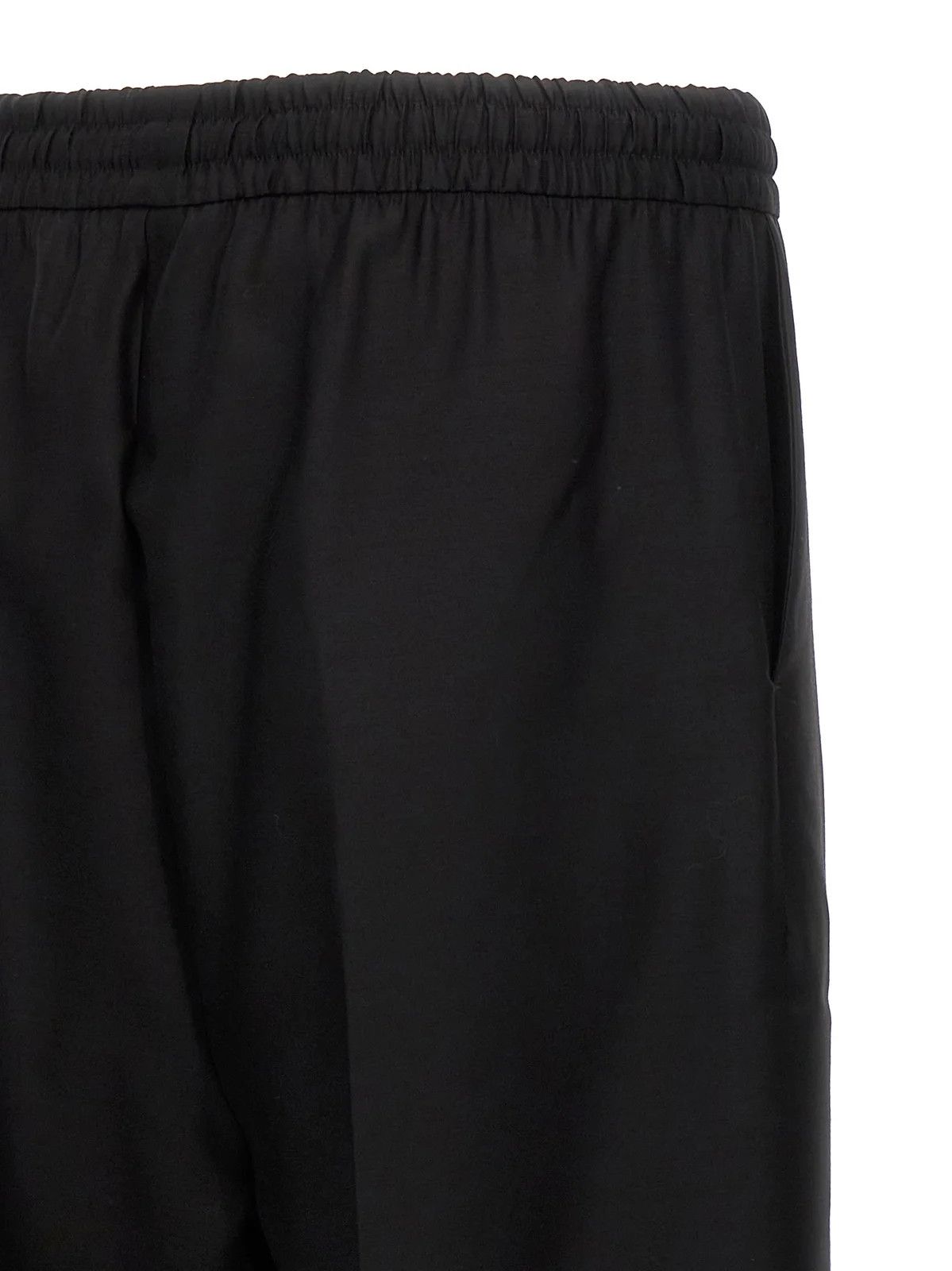 Fear of God o1s22i1n1024 Wide Wool And Silk Trousers in Black Size US 34 / EU 50 - 4 Thumbnail