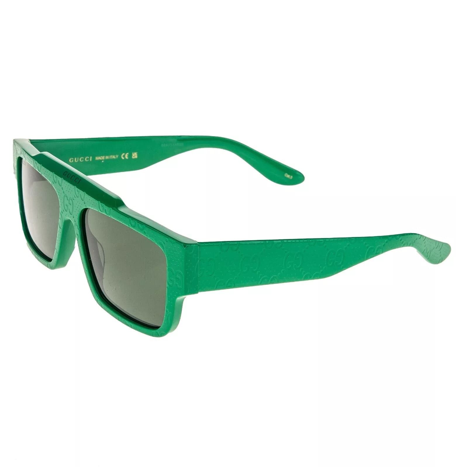 Gucci GUCCI 1460 GG Print Sport Aviator Gg1460S Sunglasses 007 Size ONE SIZE - 4 Thumbnail