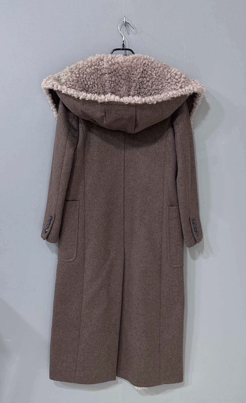 Max Mara Max Mara Cashmere patchwork lambswool bathrobe coat Size M / US 6-8 / IT 42-44 - 2 Thumbnail