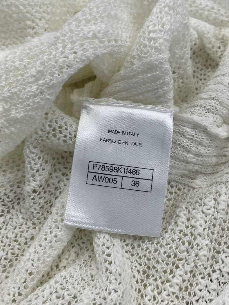 Chanel Chanel Beach Series White Pocket Knitted Vest Size XS / US 0-2 / IT 36-38 - 6 Thumbnail