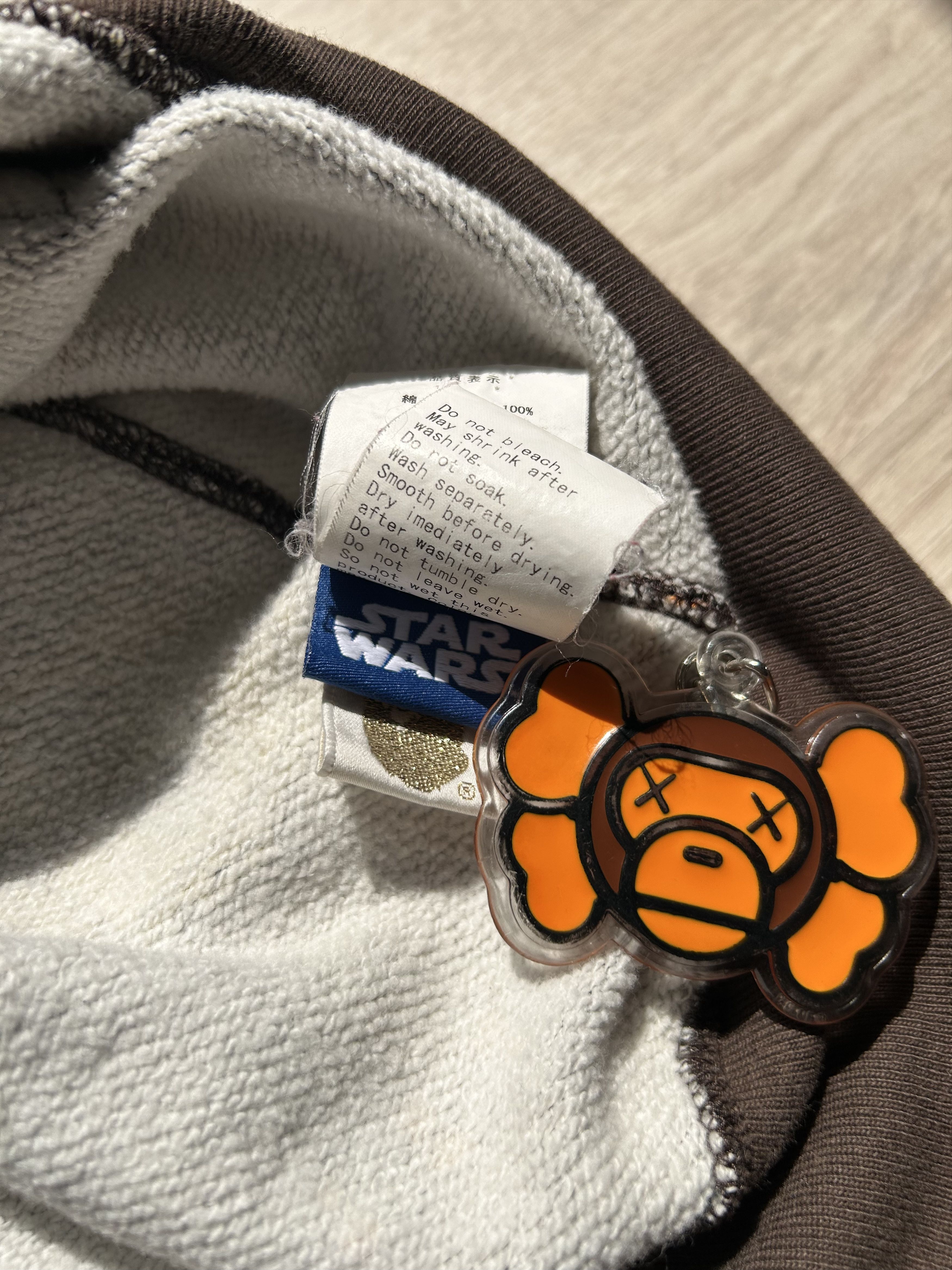 Bape A Bathing Ape x Star Wars Milo full zip hoodie [Size M] Size US M / EU 48-50 / 2 - 7 Thumbnail