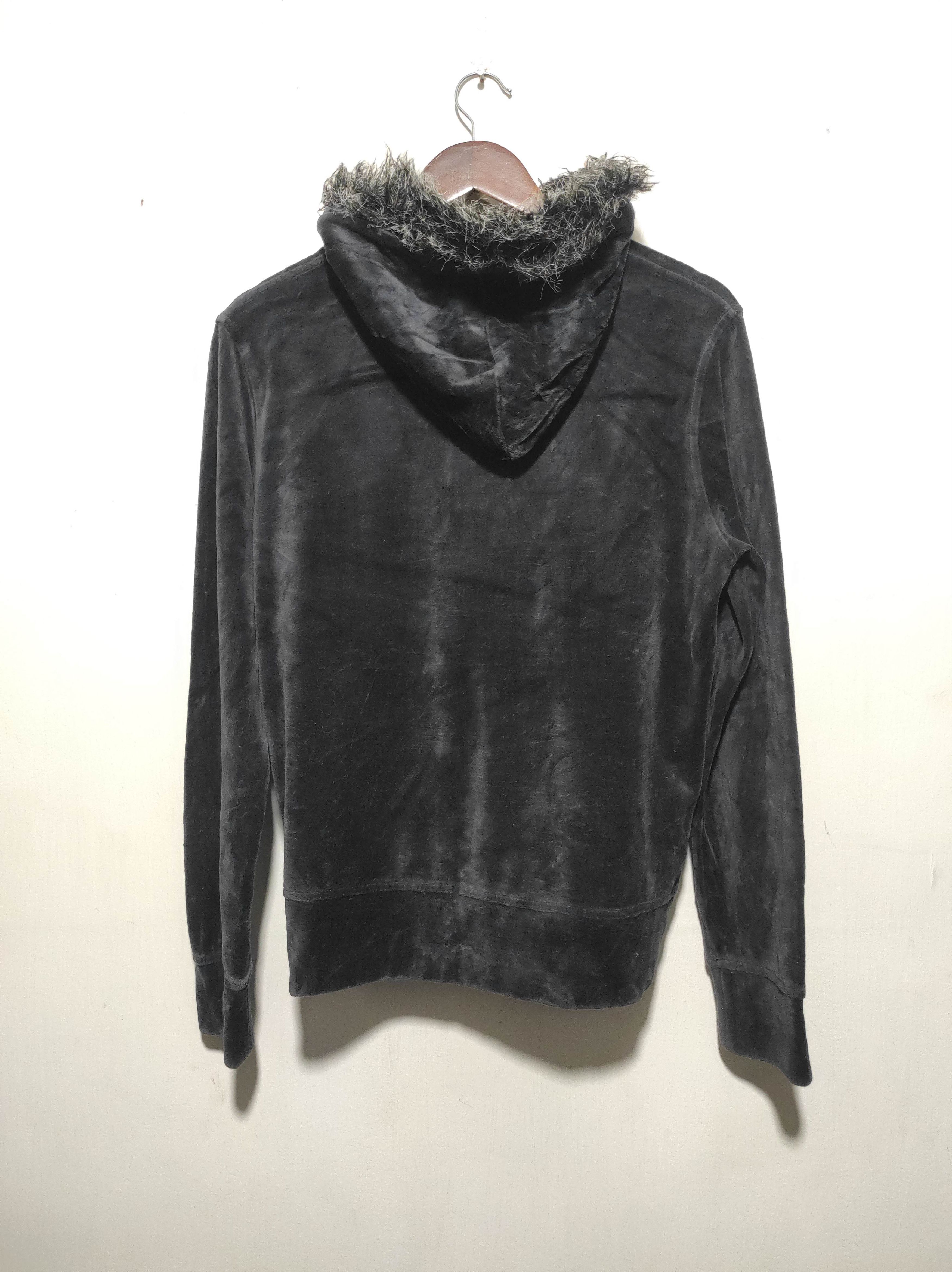 Japanese Brand Jill Blaze Velvet Zipper Fur Hoodie IfSixWasNine LGB style Size M / US 6-8 / IT 42-44 - 14 Thumbnail