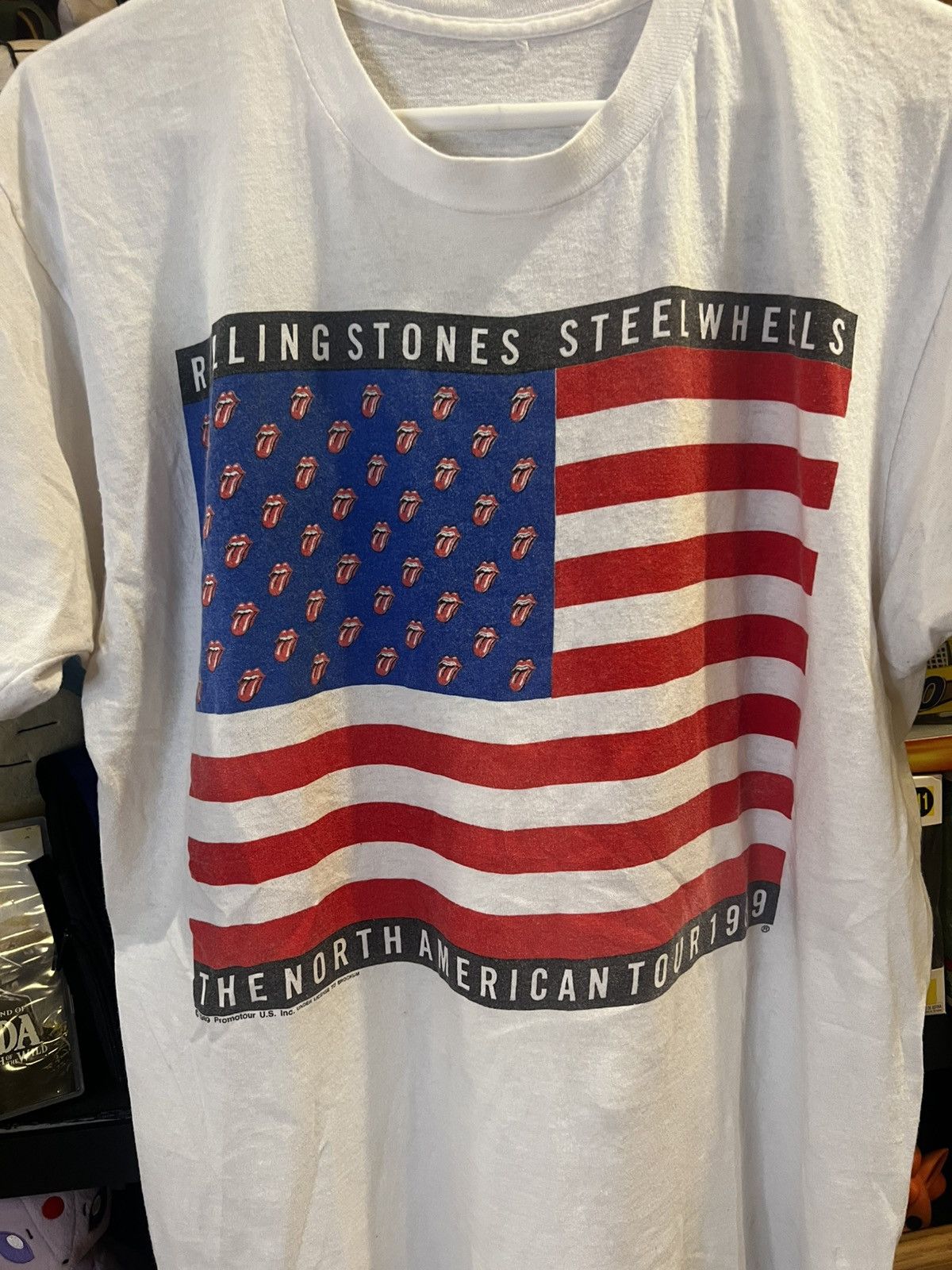 Band Tees × Brockum × Vintage Vintage 1989 Rolling Stones “The North American Tour” Tee Size US L / EU 52-54 / 3 - 3 Thumbnail