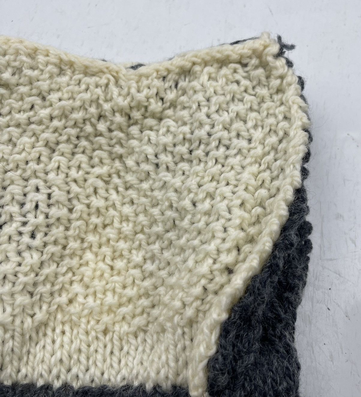 Japanese Brand rare design custom made knitted hat tc47 Size ONE SIZE - 4 Thumbnail