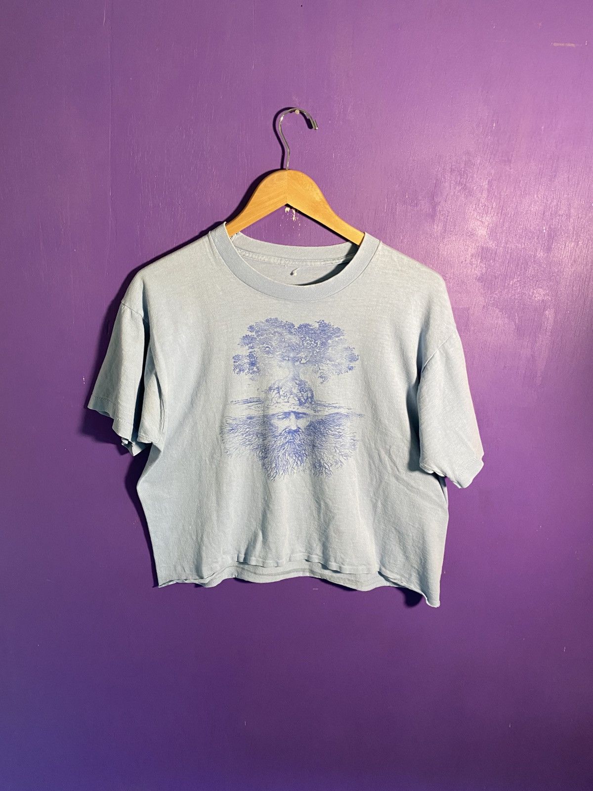 Other Vintage 70s/80s Treeman nature art tee Size US M / EU 48-50 / 2 - 1 Thumbnail