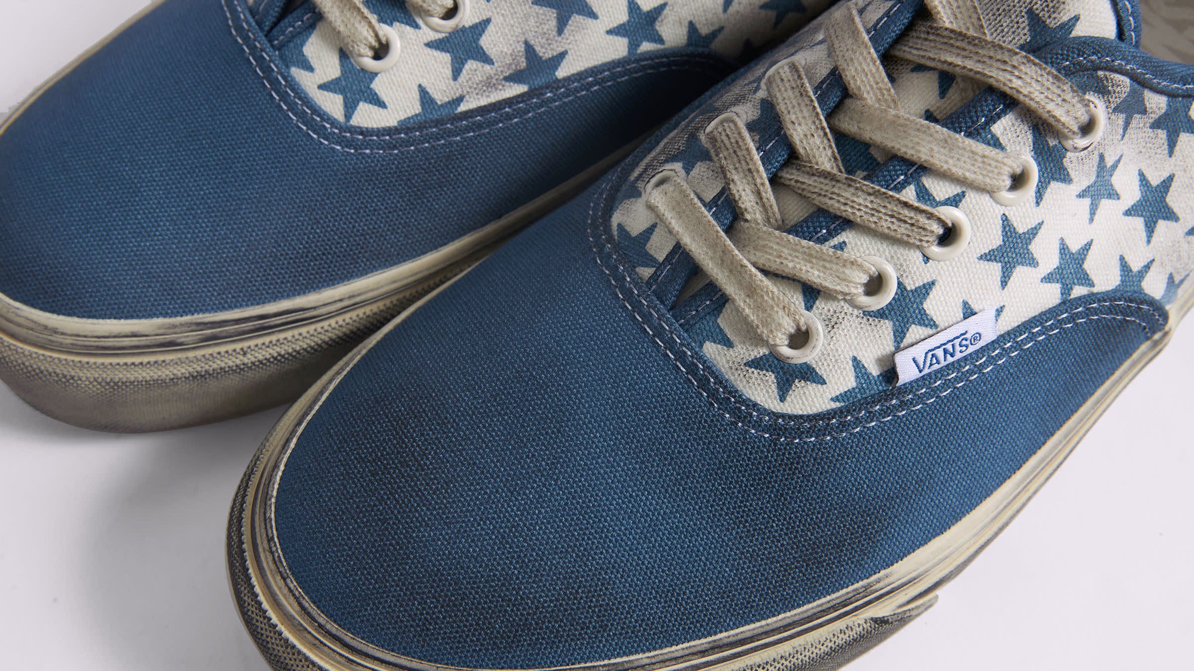 BIANCA CHANDON × Vans FINAL DROP NEW STAR PRINTED VANS AUTHENTIC SKATE SNEAKERS Size US 12 / EU 45 - 3 Thumbnail