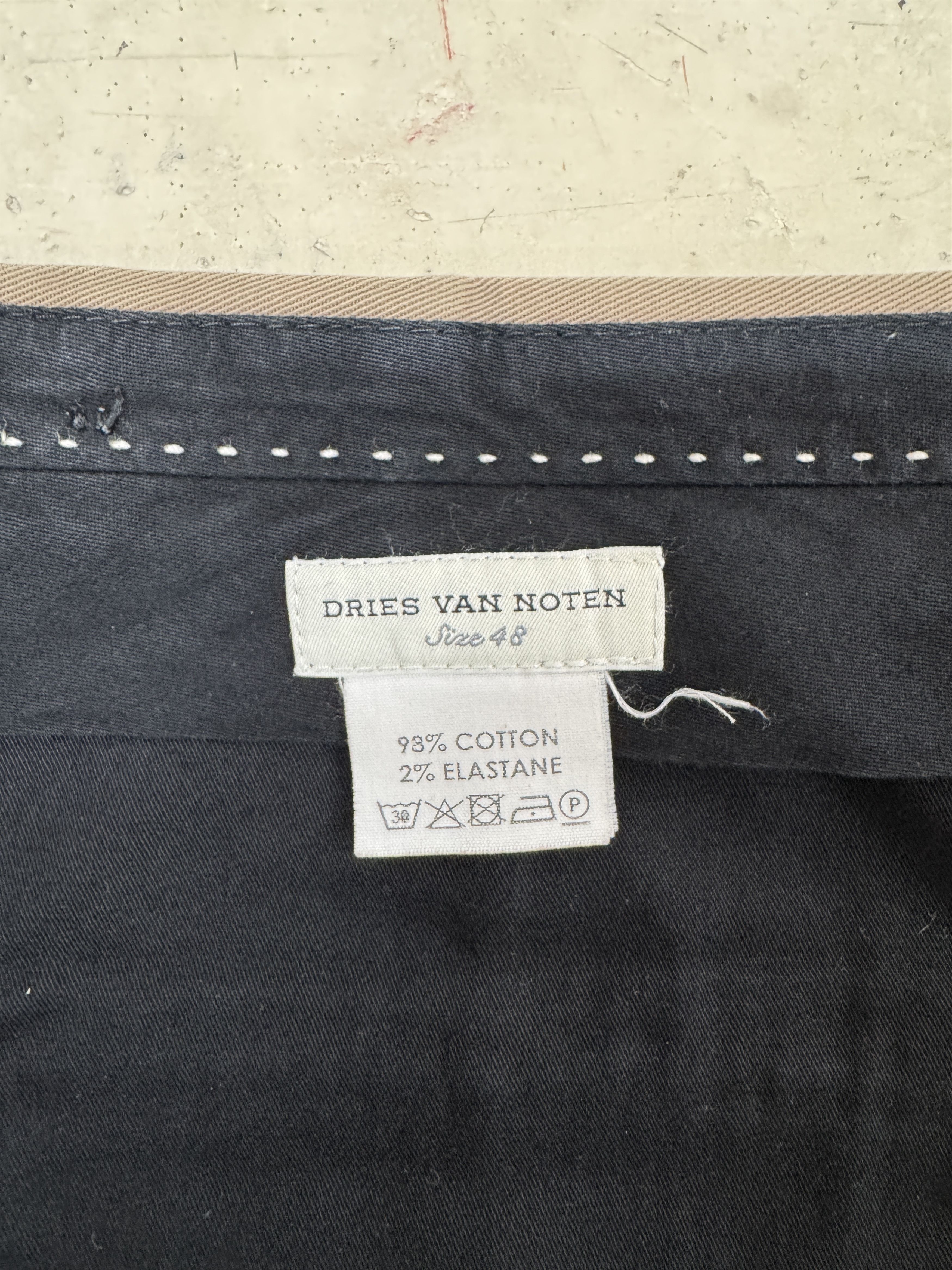 Dries Van Noten Dries Van Noten Tapered Khaki with Cuff Size US 32 / EU 48 - 3 Thumbnail