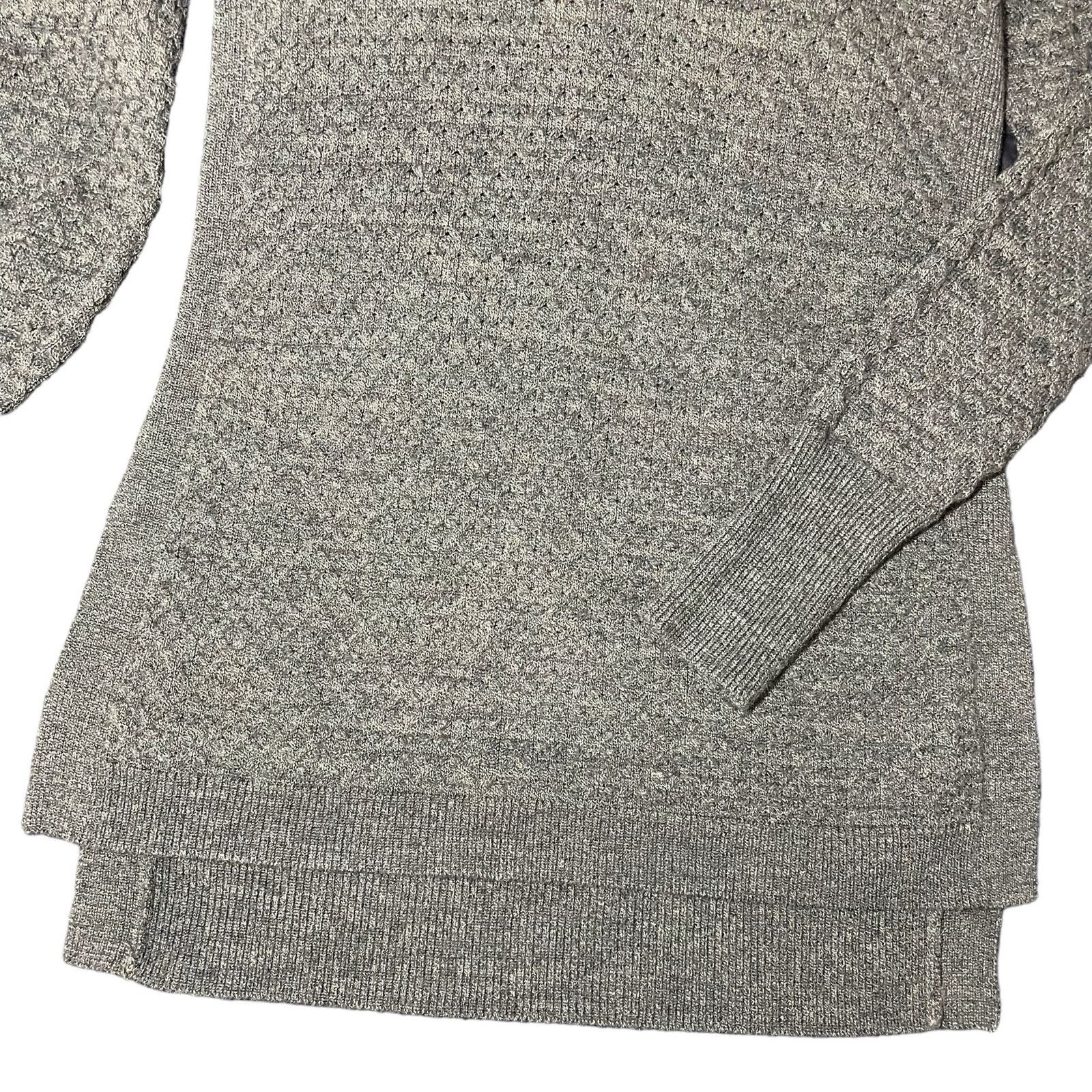 Athleta Athleta Merino Honeycomb Knit Tunic Sweater Moss Green Small Size S / US 4 / IT 40 - 7 Thumbnail