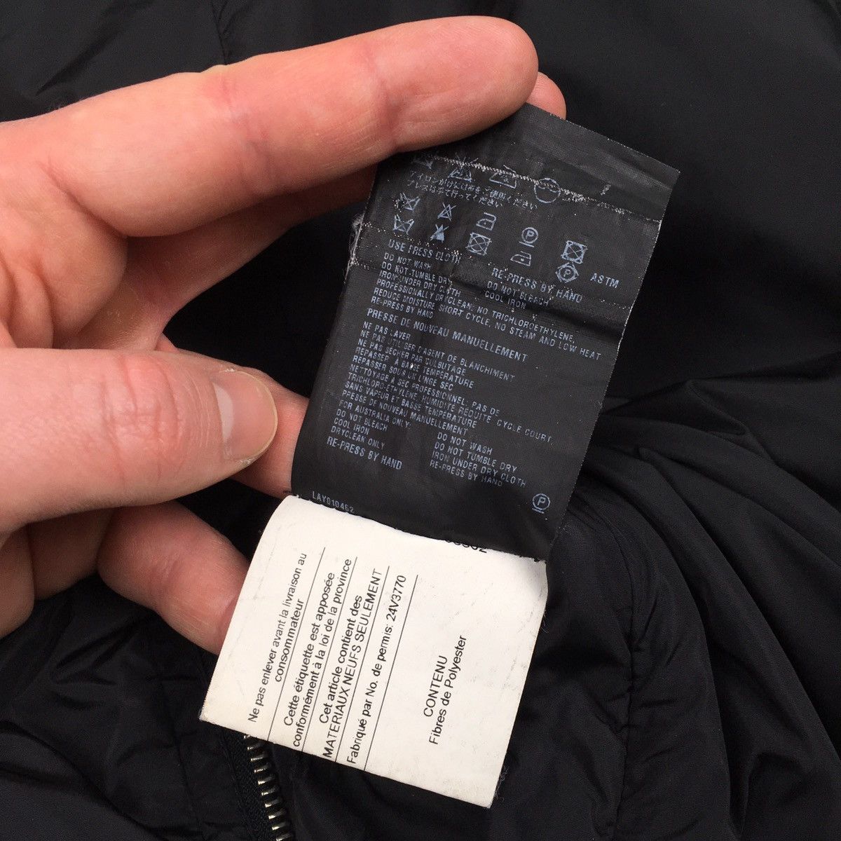 Prada FW’07 PRADA Linea Rossa Black Tab Reversible Nylon/Wool Coat Size US M / EU 48-50 / 2 - 16 Thumbnail