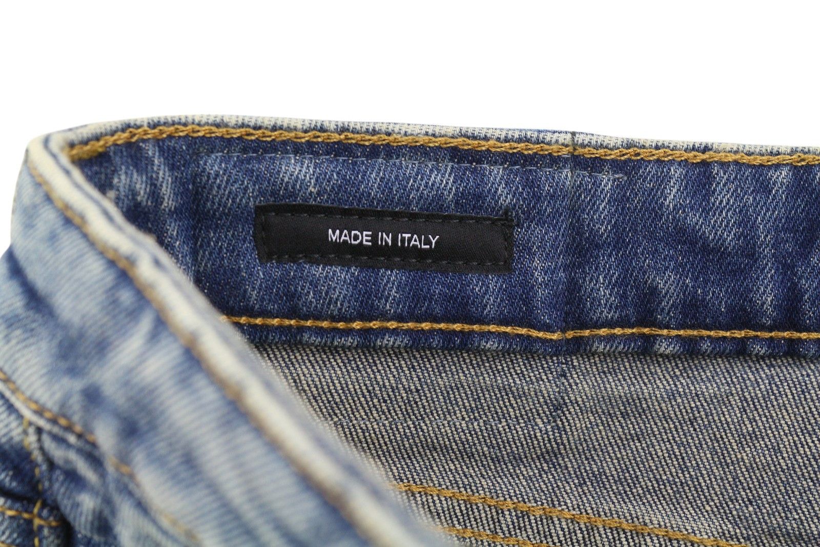 R13 BOY STRAIGHT 28 Cropped Washed Kelly Stretch 84489 Size 28" / US 6 / IT 42 - 8 Thumbnail