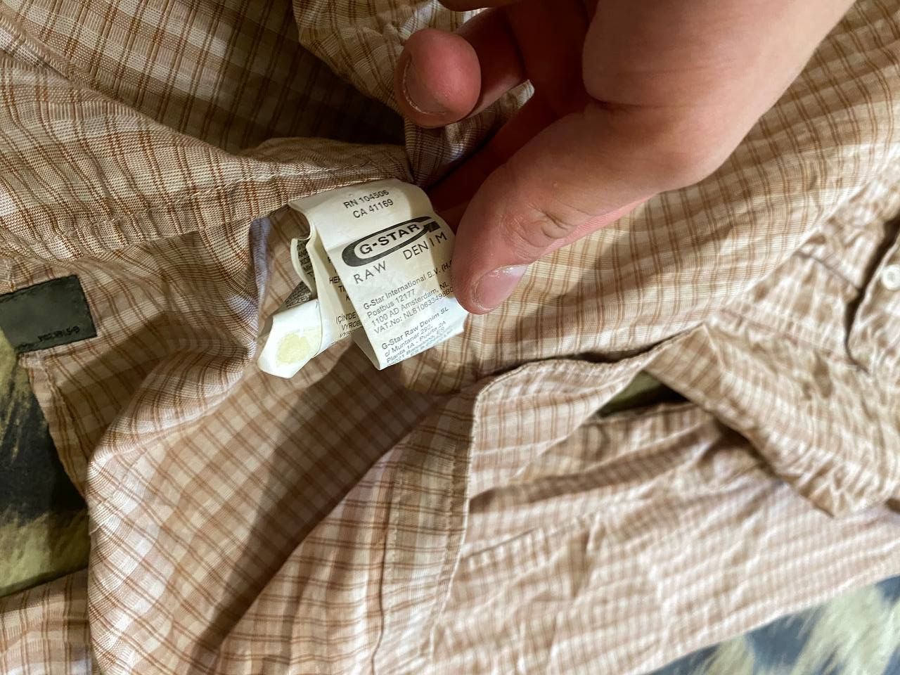 G-Star Vintage G-Star Raw Classic Fit Button Up Shirt Size L Size US L / EU 52-54 / 3 - 3 Thumbnail