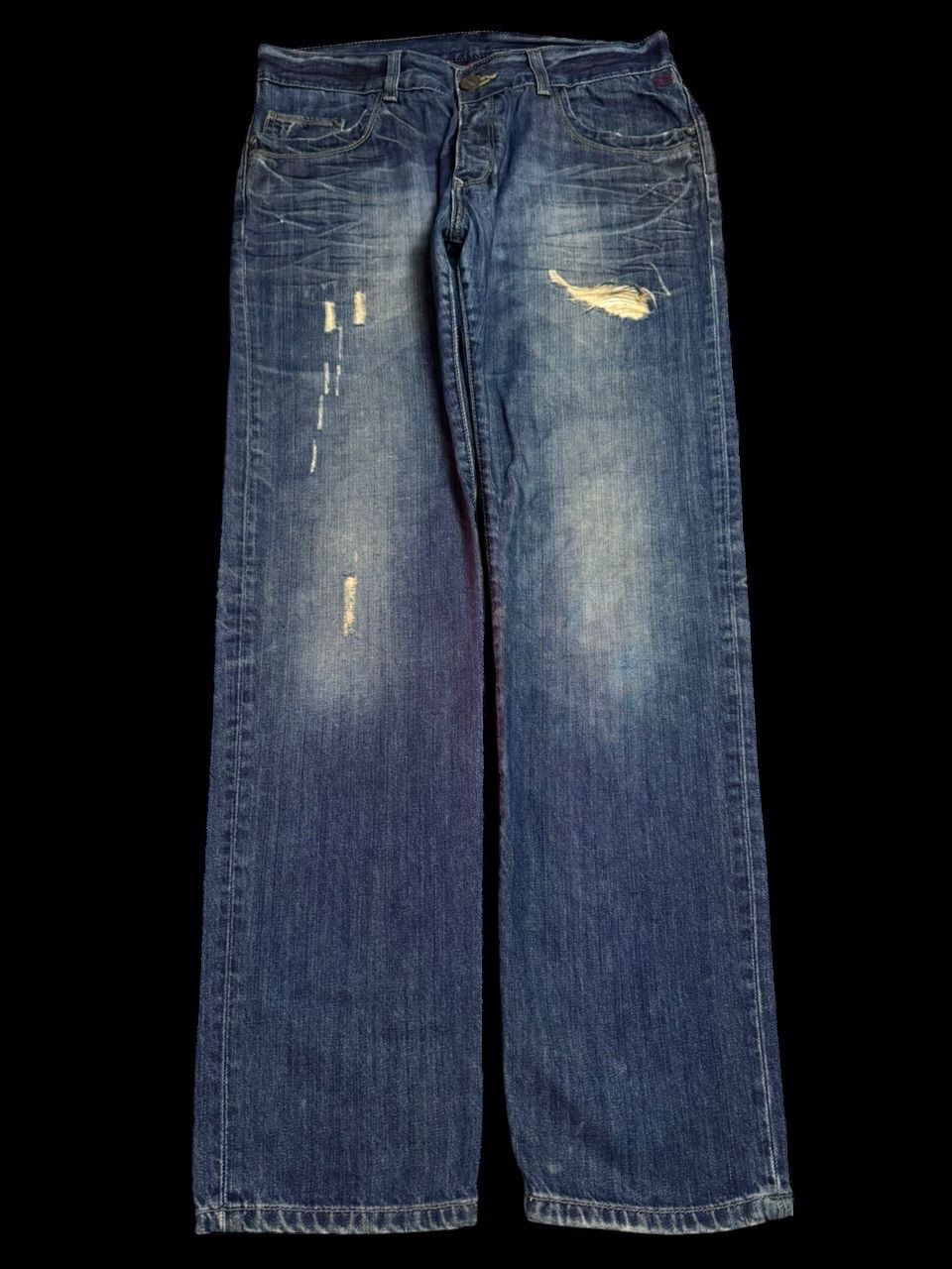 Japanese Brand × Vintage Vintage Cross jeanswear faded distressed denim Size US 32 / EU 48 - 1 Thumbnail